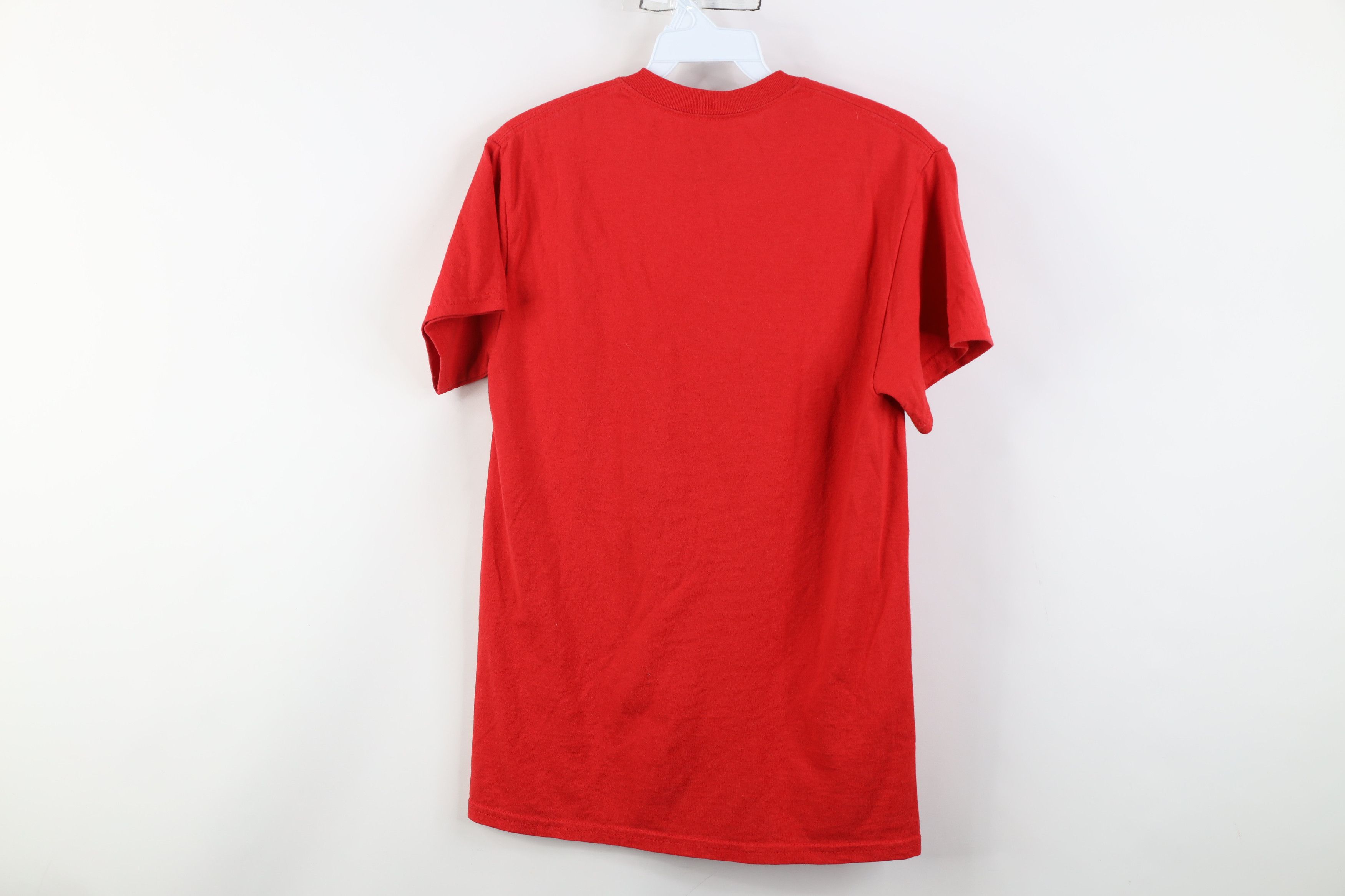 Vintage Y2K USA Hockey Nationals Short Sleeve T-Shirt Red Cotton Size US S / EU 44-46 / 1 - 10 Thumbnail