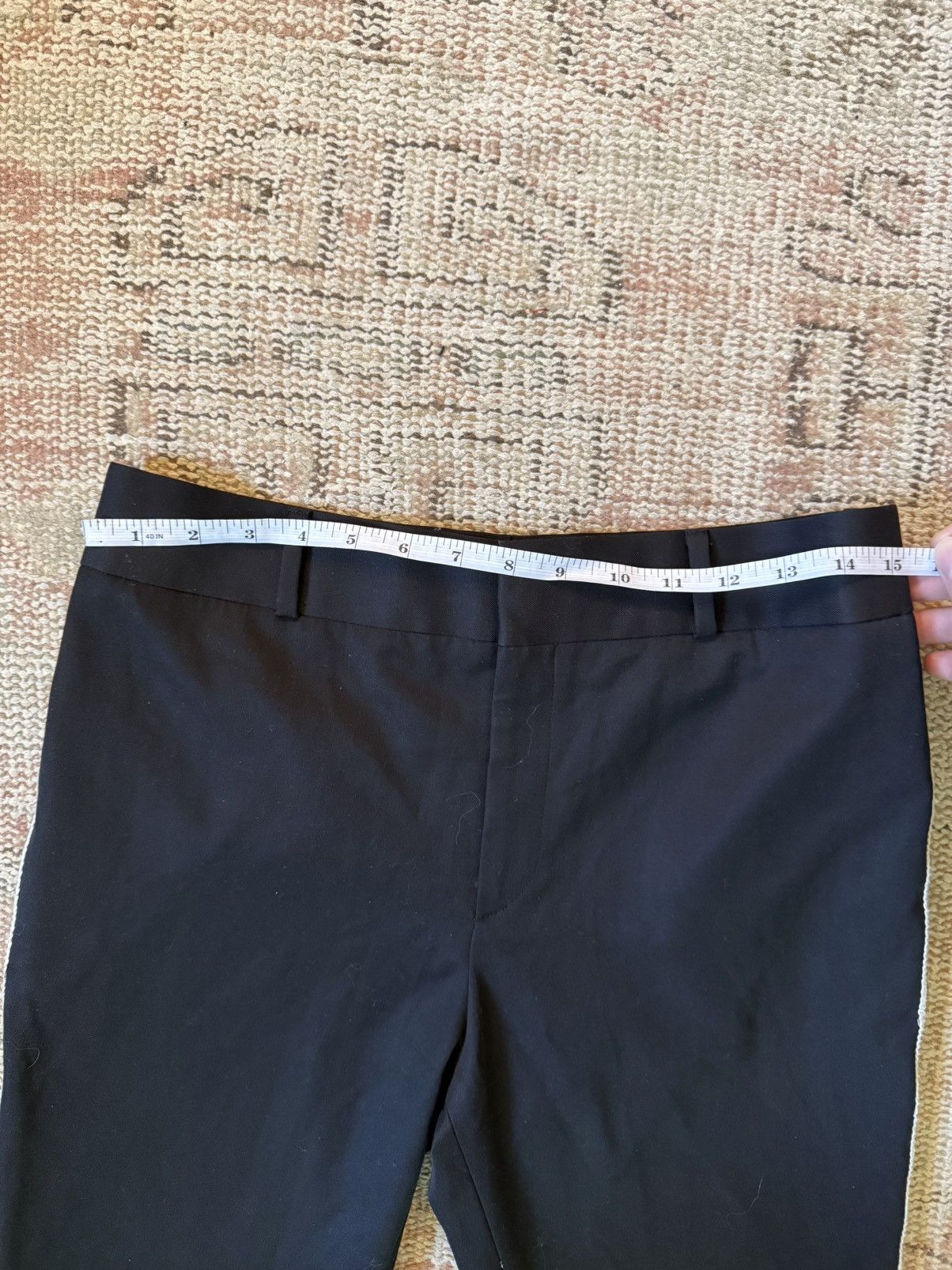 Saint Laurent Paris Saint Laurent Paris Striped Pants Size US 31 - 10 Thumbnail