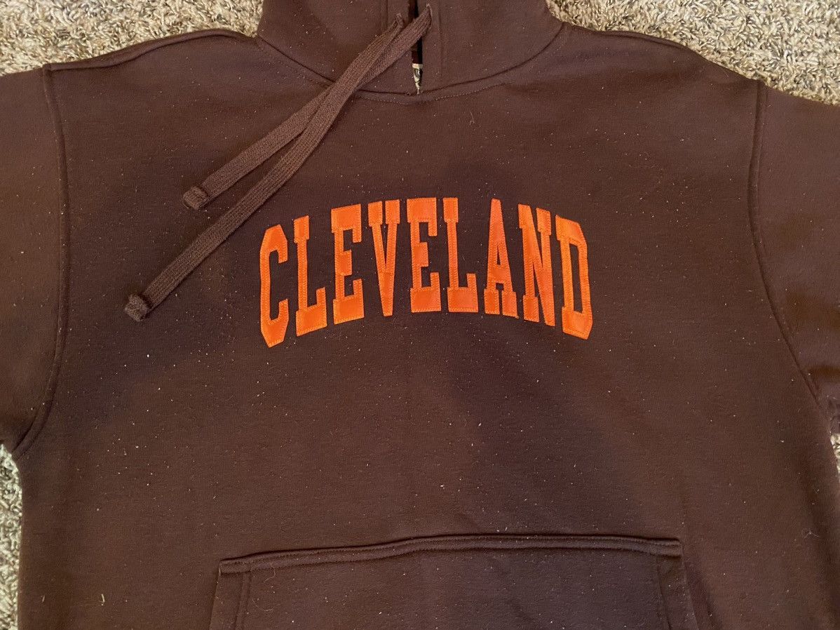 Vintage Vintage Cleveland Browns Hoodie Size US L / EU 52-54 / 3 - 2 Thumbnail