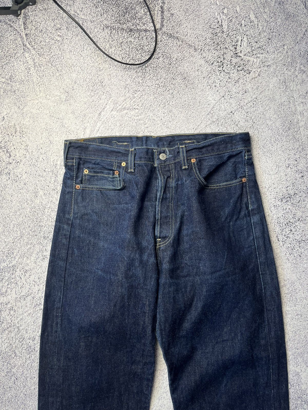 Levi's Vintage 90s Levis Blue Wash Style Baggy Jeans Y2K Rare Size US 36 / EU 52 - 3 Thumbnail