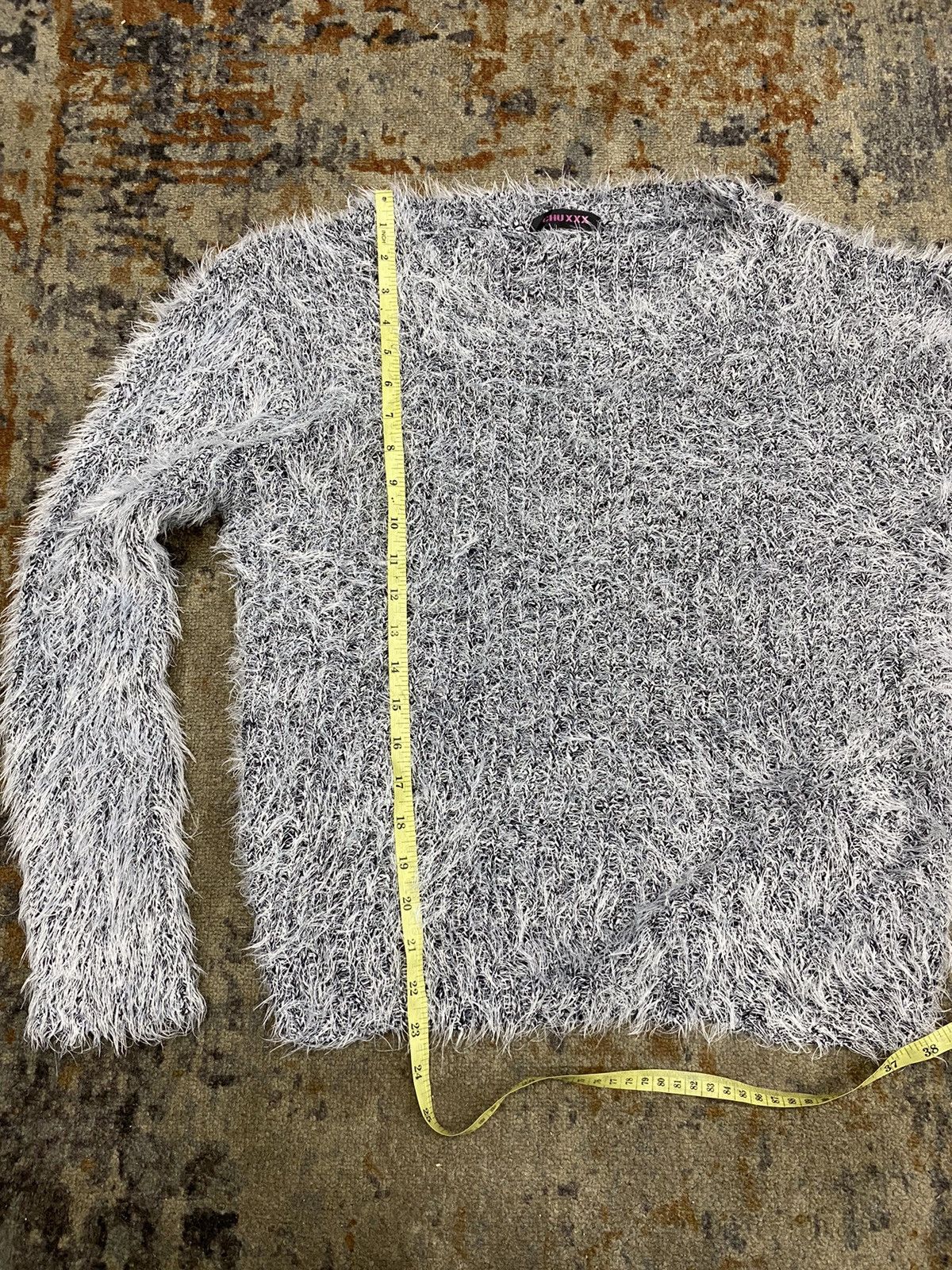 Beauty Beast × Hysteric Glamour × Japanese Brand Fuzzy Mohair Grunge chu XXX Kurt Cobain Style Size US M / EU 48-50 / 2 - 11 Thumbnail