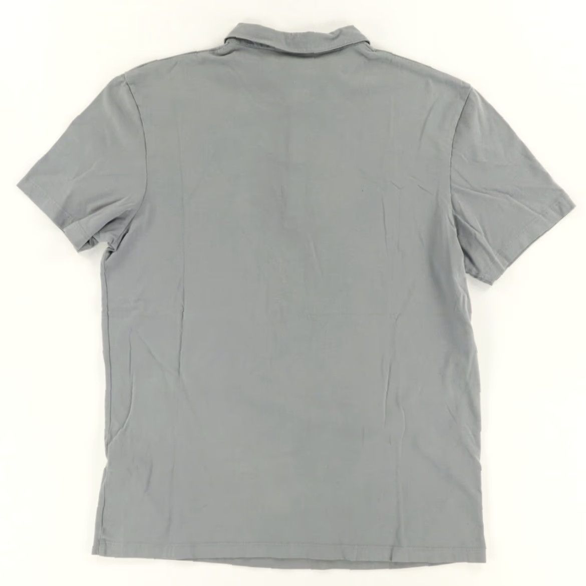 Allsaints Allsaints Brace SS Polo Shirt Cotton Solid Gray Men L Size US L / EU 52-54 / 3 - 4 Thumbnail