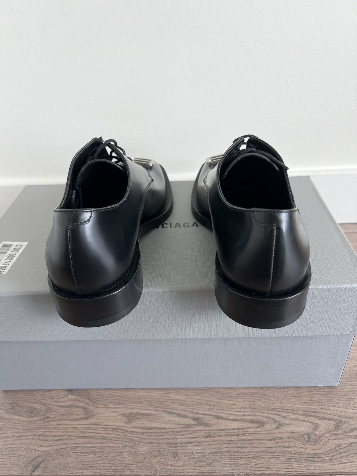 Balenciaga Balenciaga BB Icon Leather Derby Shoes 39 Size US 6 / EU 39 - 10 Thumbnail