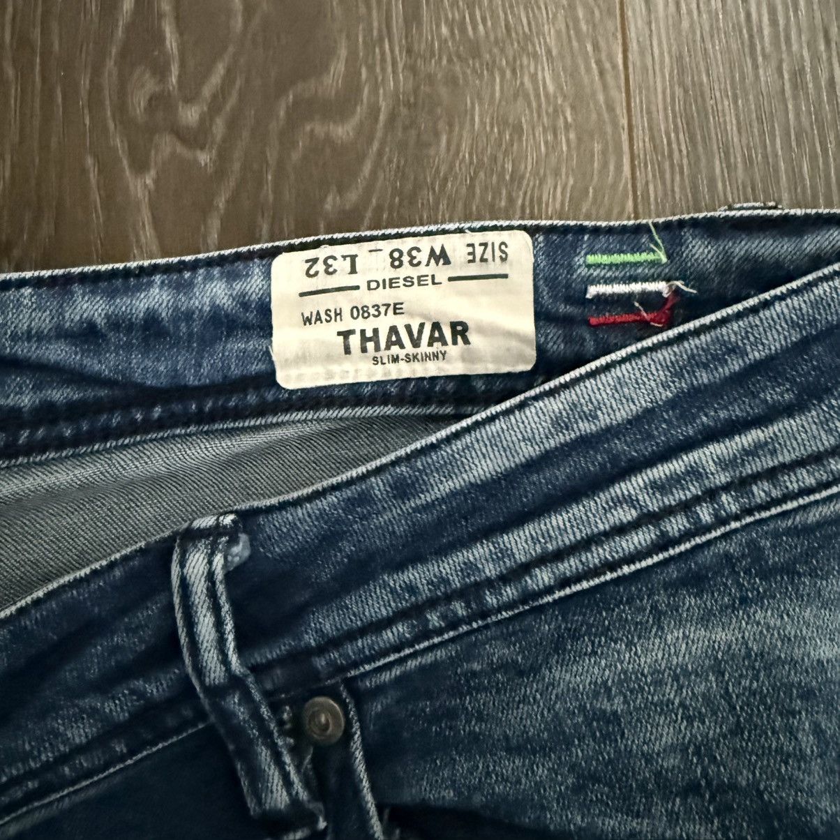 Diesel Diesel Thavar Slim Skinny Jeans Size 38 Size US 38 / EU 54 - 7 Thumbnail