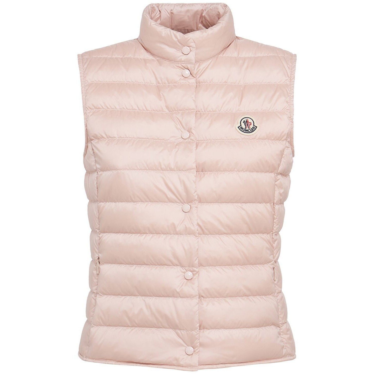 MONCLER Liane $1045 Women's Pink Down Vest New (Women's size