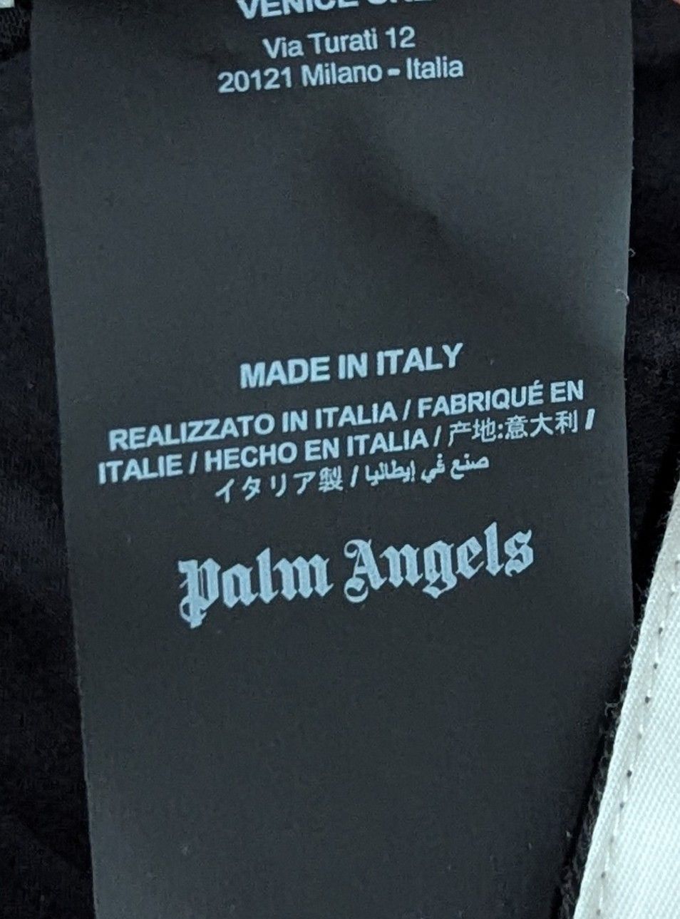 Palm Angels Palm Angels Sartorial Chino Pants Black/Off-White 50 US 34 Size US 34 / EU 50 - 8 Thumbnail