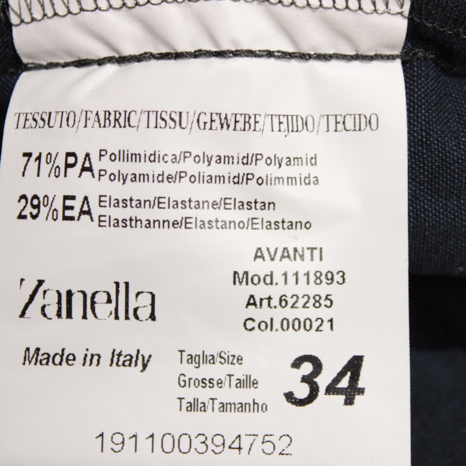Zanella Zanella New with tags Casual Pants Size 34 US In Gray Size US 34 / EU 50 - 6 Thumbnail