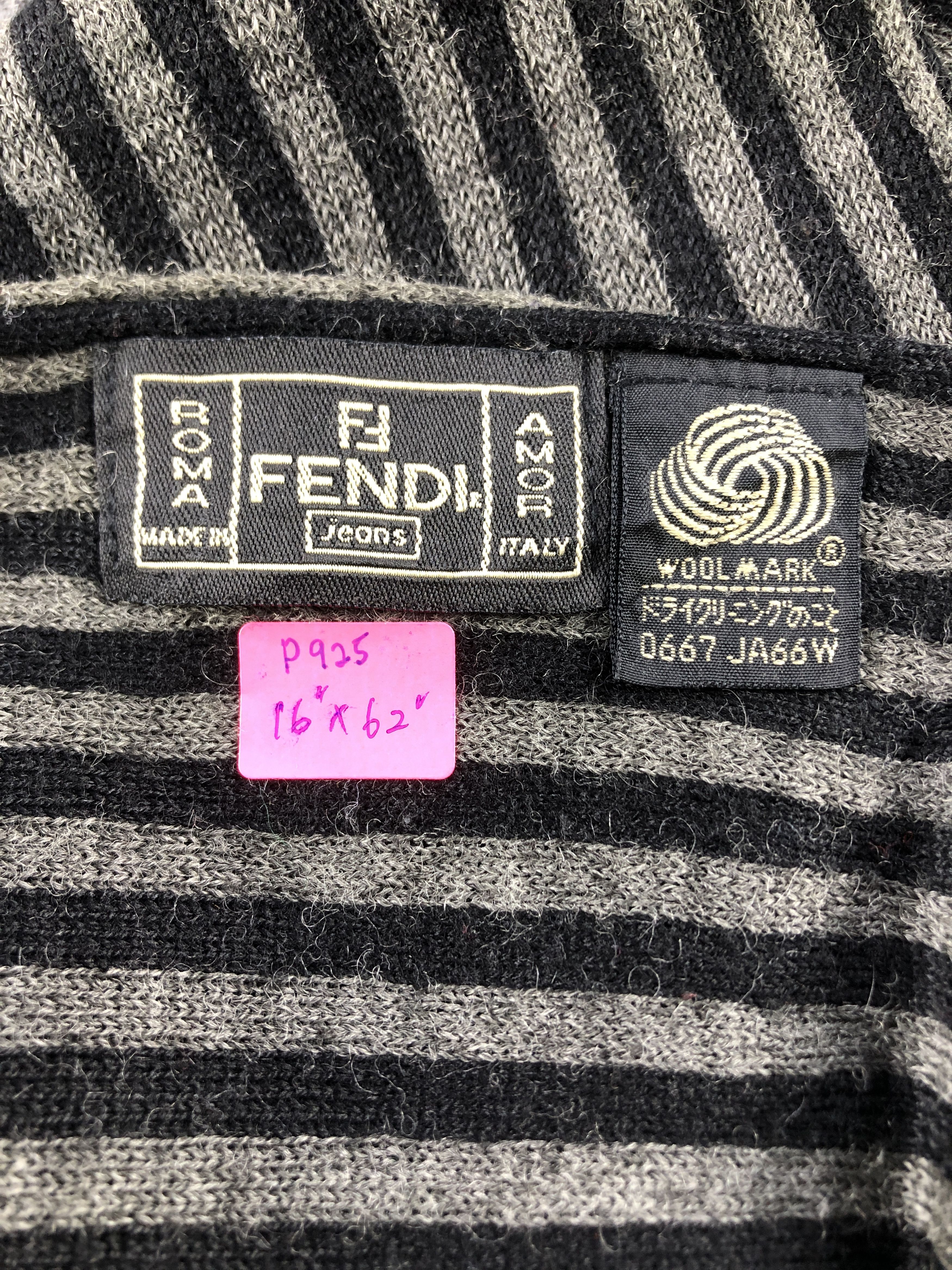 Fendi Fendi Scarf / Muffler / Neckwear P925 Size ONE SIZE - 3 Thumbnail