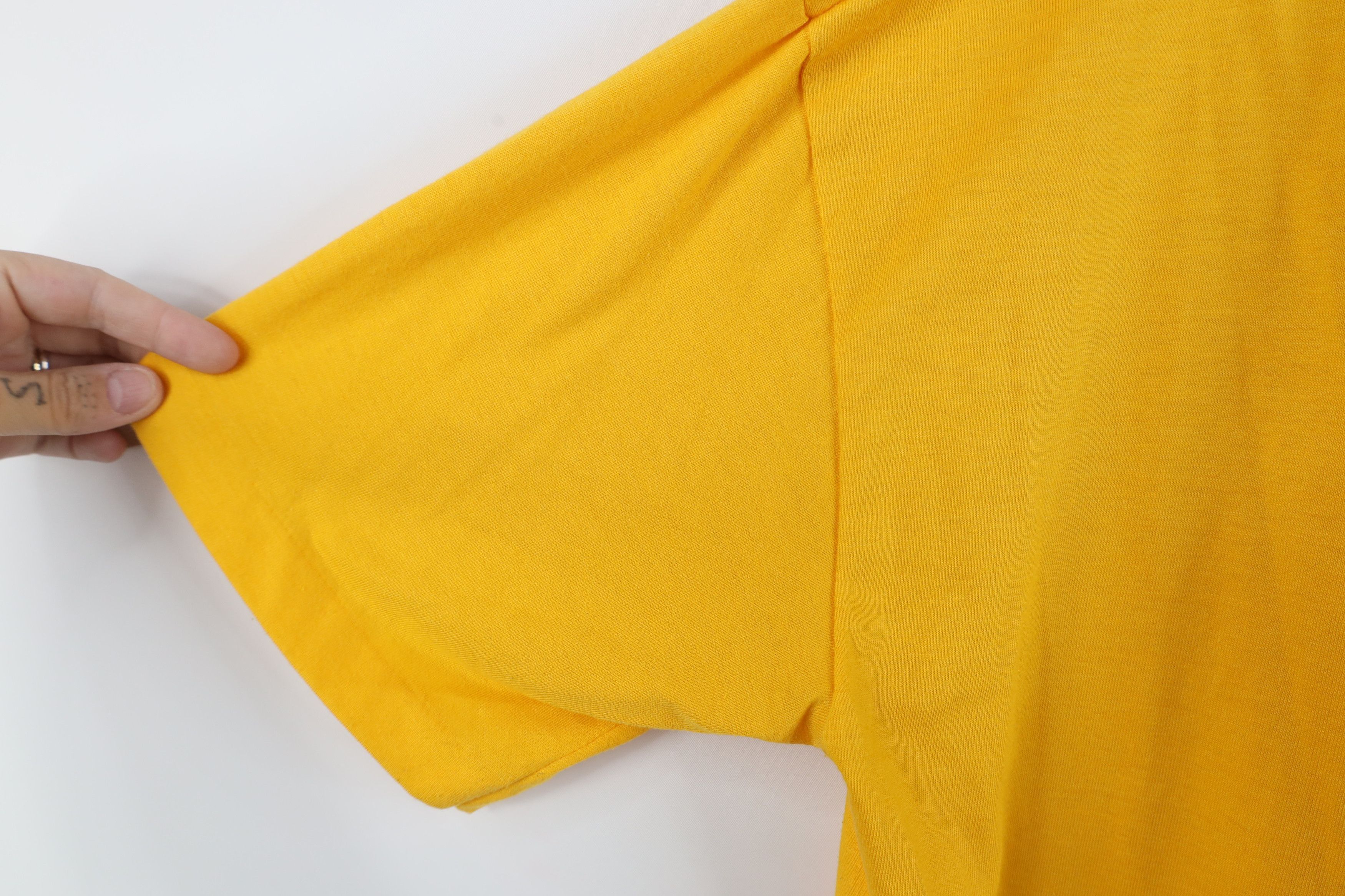 Vintage Vintage 90s Streetwear Blank Short Sleeve Henley T-Shirt Size US XL / EU 56 / 4 - 7 Thumbnail