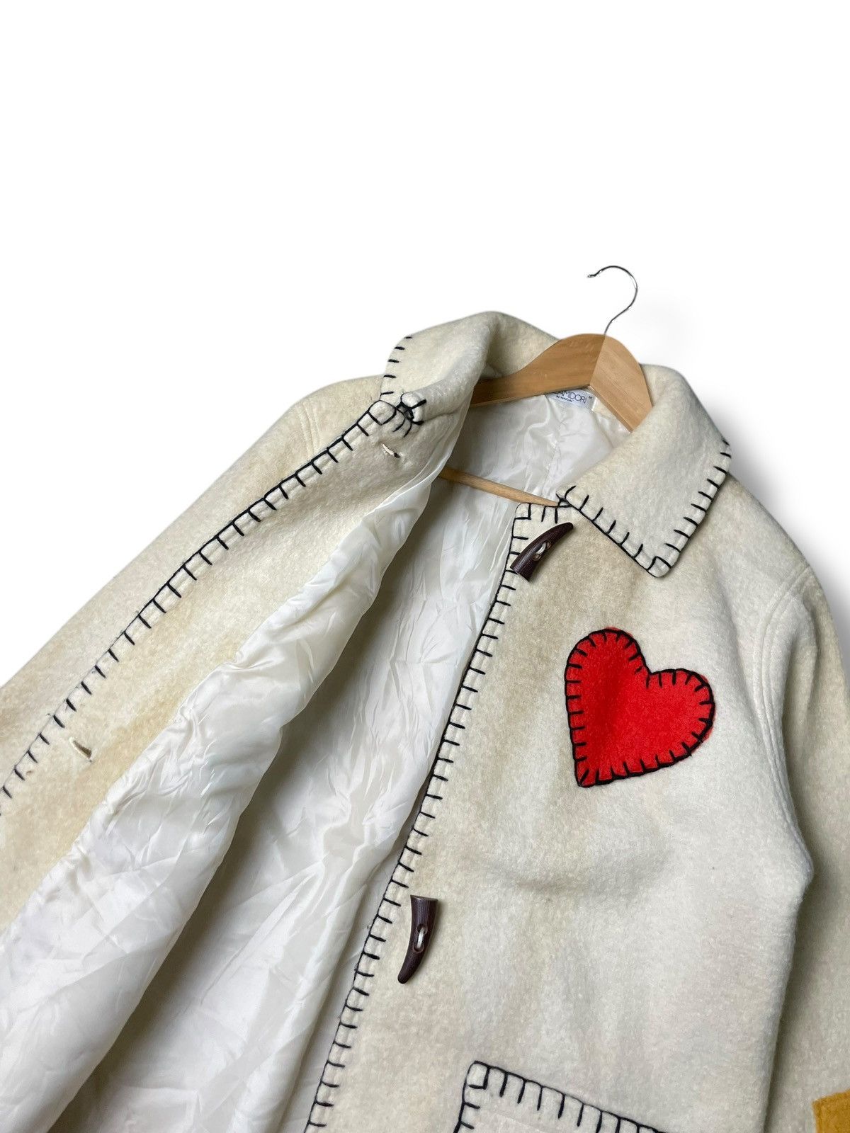 Japanese Brand × Vintage Kazamidori by Nancai Patchwork Wool Jacket (60) Size US M / EU 48-50 / 2 - 7 Thumbnail