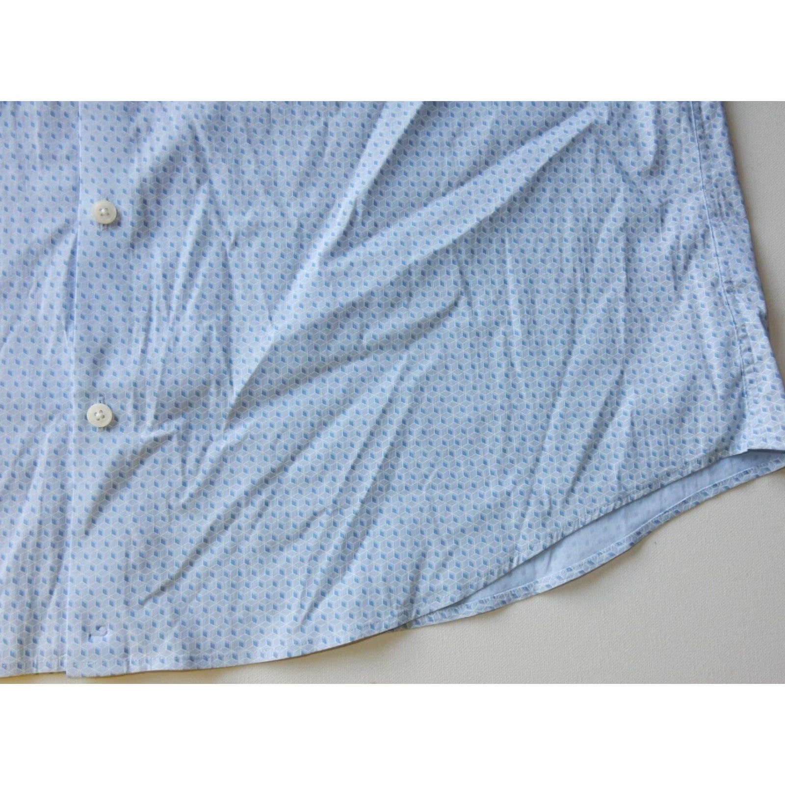 Calvin Klein Calvin Klein Men's Long Sleeve Button Front Shirt XXL Size US XXL / EU 58 / 5 - 3 Thumbnail