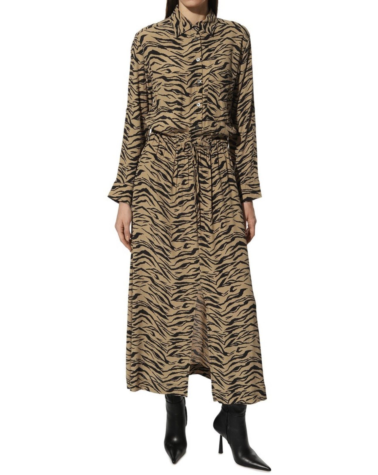 Zadig & Voltaire Zadig & Voltaire Women's Size S Radial Tiger Maxi Dress Size S / US 4 / IT 40 - 1 Thumbnail