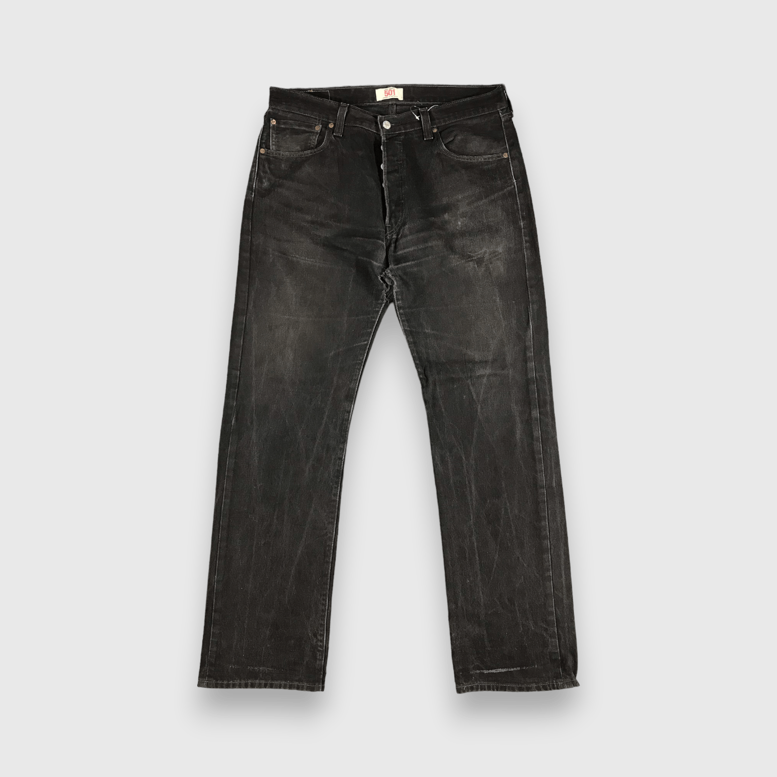 Levi's Vintage Distress Levis 501 Jeans-J1397 Size US 37 - 1 Thumbnail