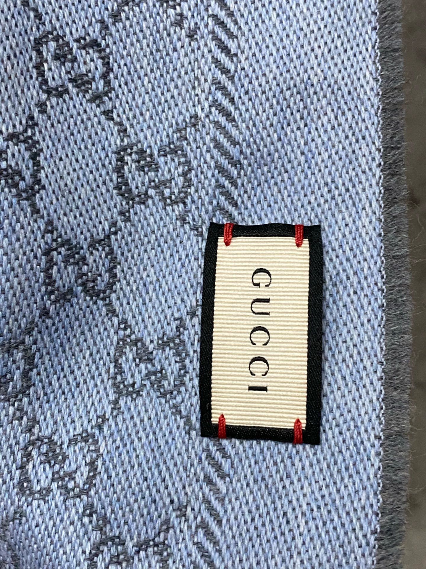 Gucci Gucci Scarf 46x180 New Size ONE SIZE - 3 Thumbnail