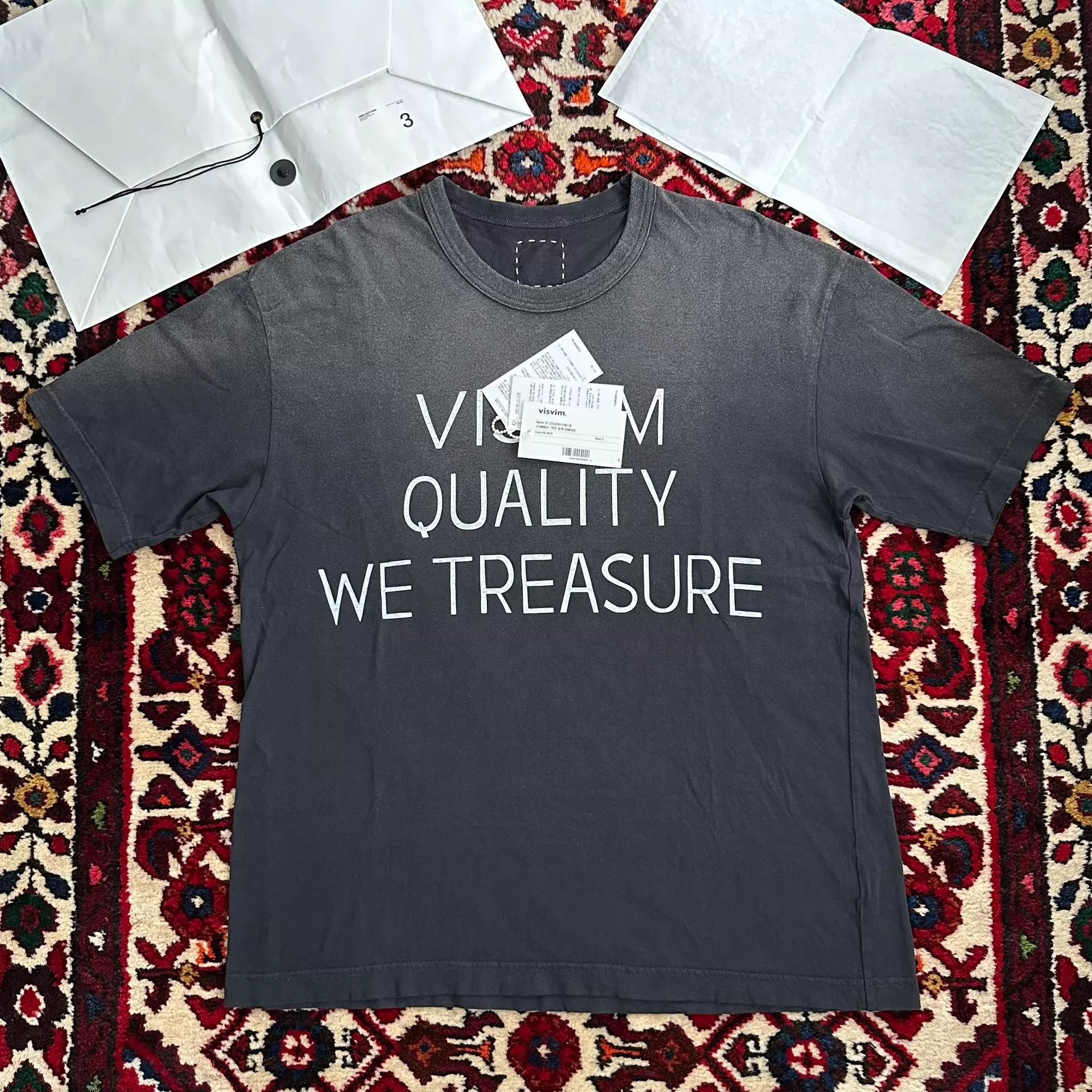 Visvim visvim 25aw JUMBO TEE S/S Size 3 Size US L / EU 52-54 / 3 - 1 Thumbnail