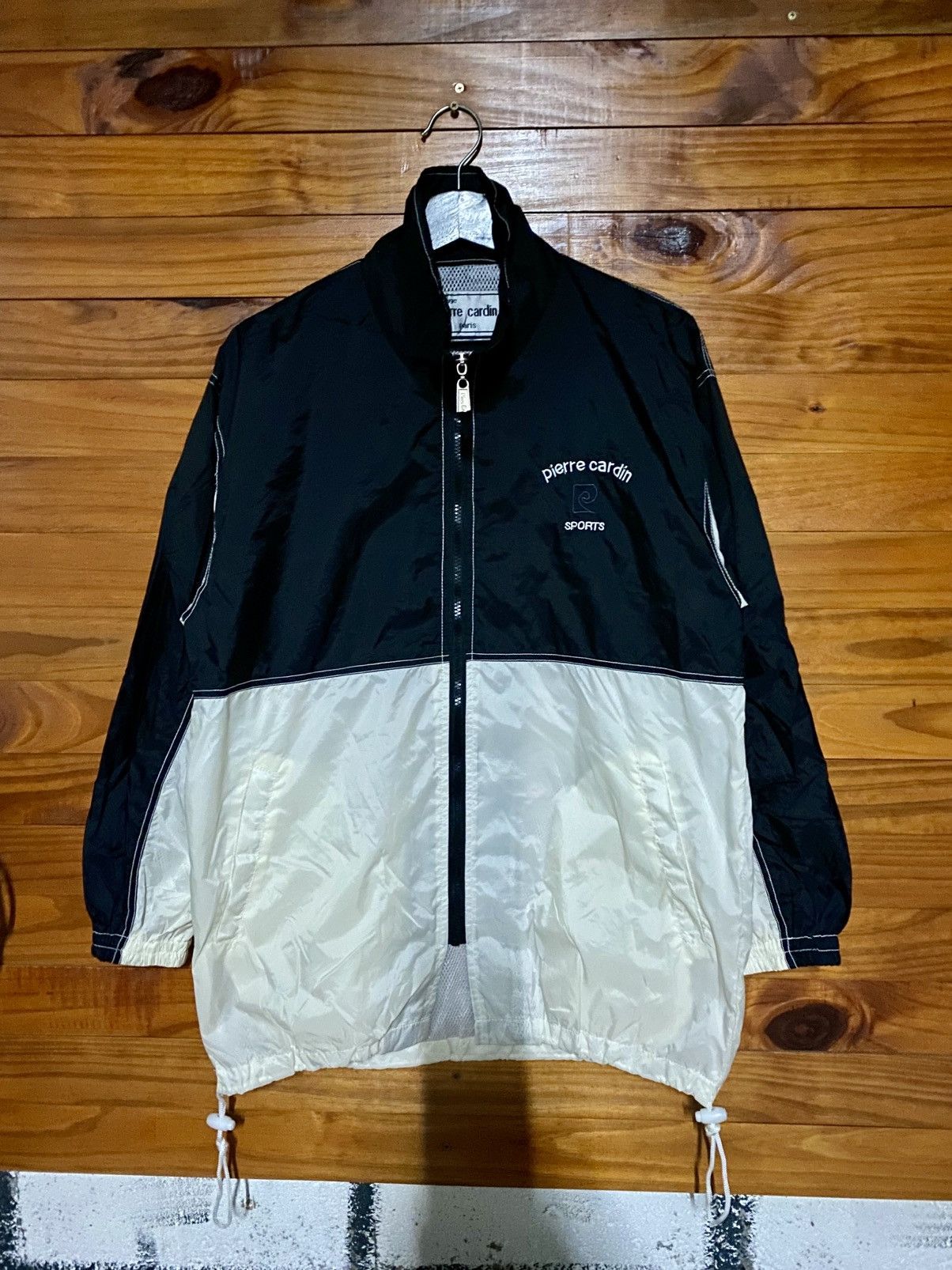 Pierre Cardin Vintage Pierre Cardin Sports 2Tone Nylon Windbreaker Jacket Size US M / EU 48-50 / 2 - 3 Thumbnail