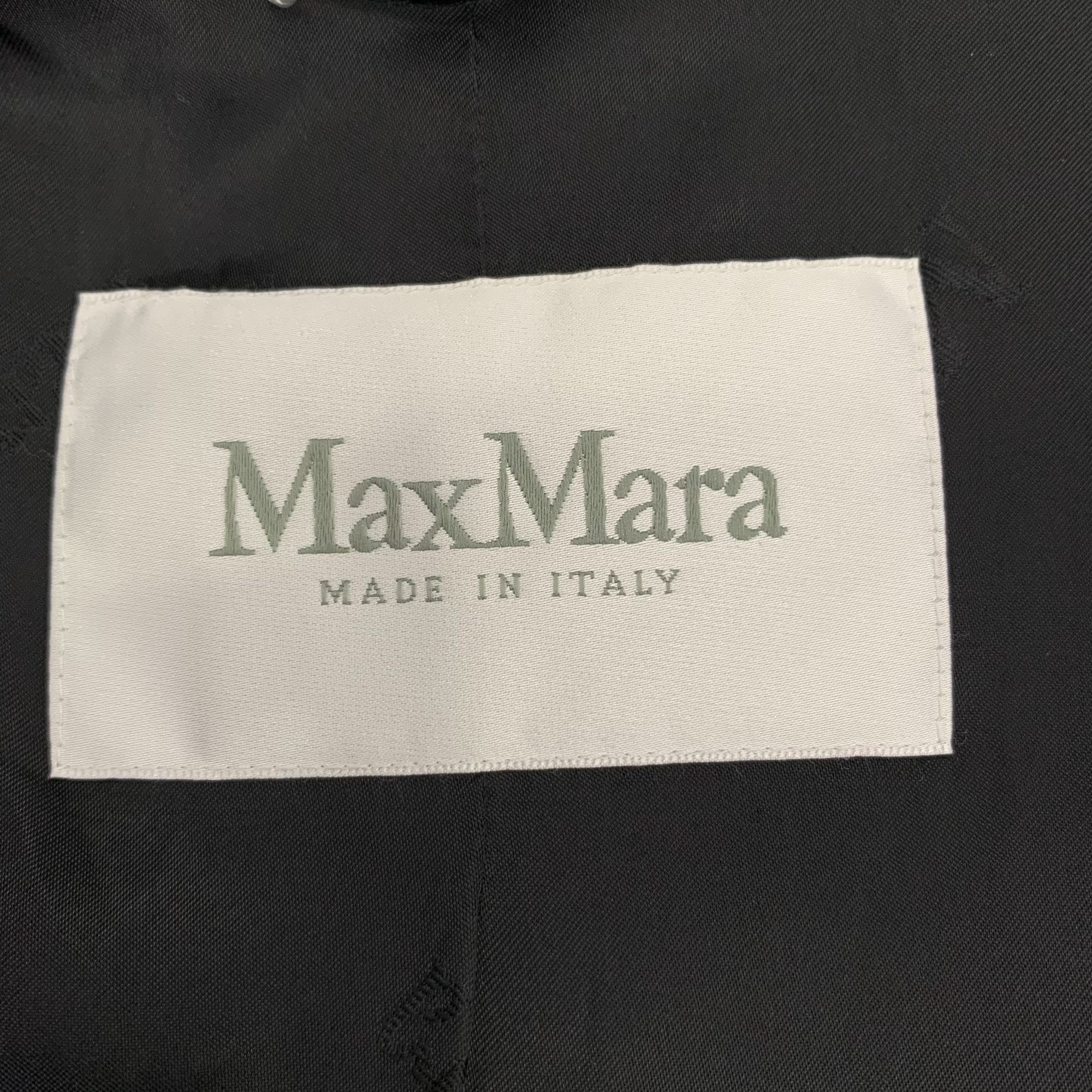 Max Mara Max Mara Black Teddy Coat Size S Wool Blend Womens Outerwear Size S / US 4 / IT 40 - 8 Thumbnail