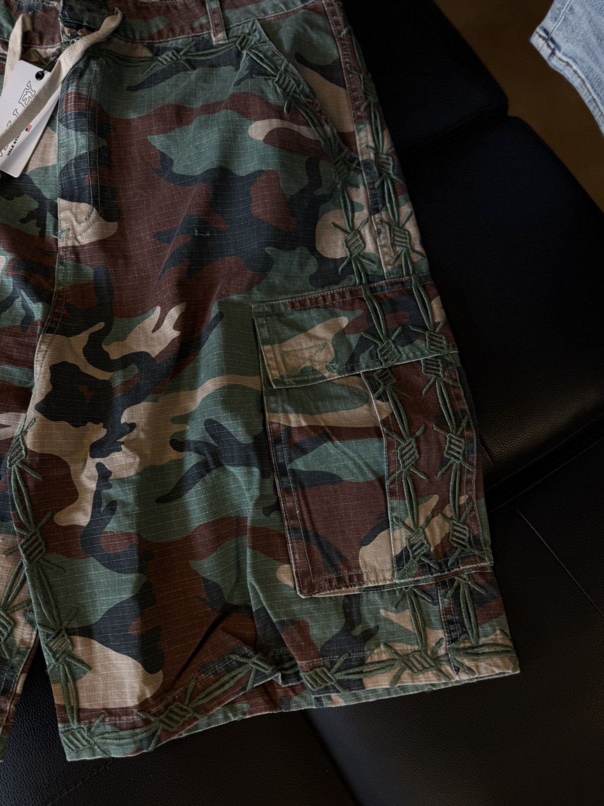Vale Valley Green Camo Wire Shorts Size 30 (NEW) Size US 30 / EU 46 - 5 Thumbnail
