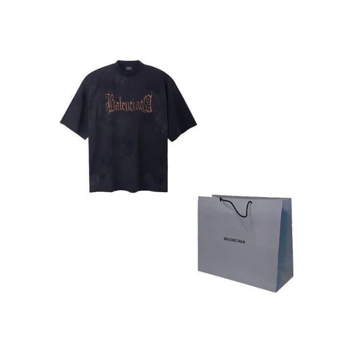 Balenciaga Balenciaga Abstract Logo T-Shirt for Unisex 0079 Size US L / EU 52-54 / 3 - 1 Thumbnail