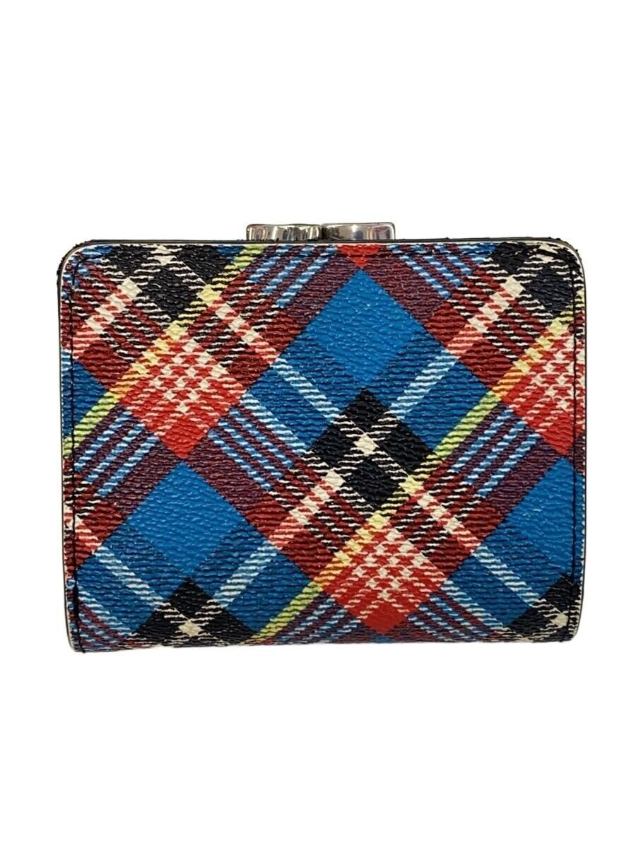Vivienne Westwood Anglomania Plaid Orb Wallet Size ONE SIZE - 2 Thumbnail