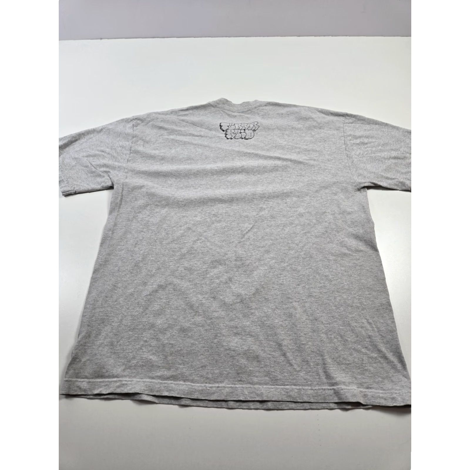 Vintage VINTAGE Terror Reid Rapper Shirt Graphic Tee Y2K Men XL Gray Crew Neck Short Sleeve Graphic Print Tee Terror Road Logo Back Neck Mens XL Size US XL / EU 56 / 4 - 5 Thumbnail