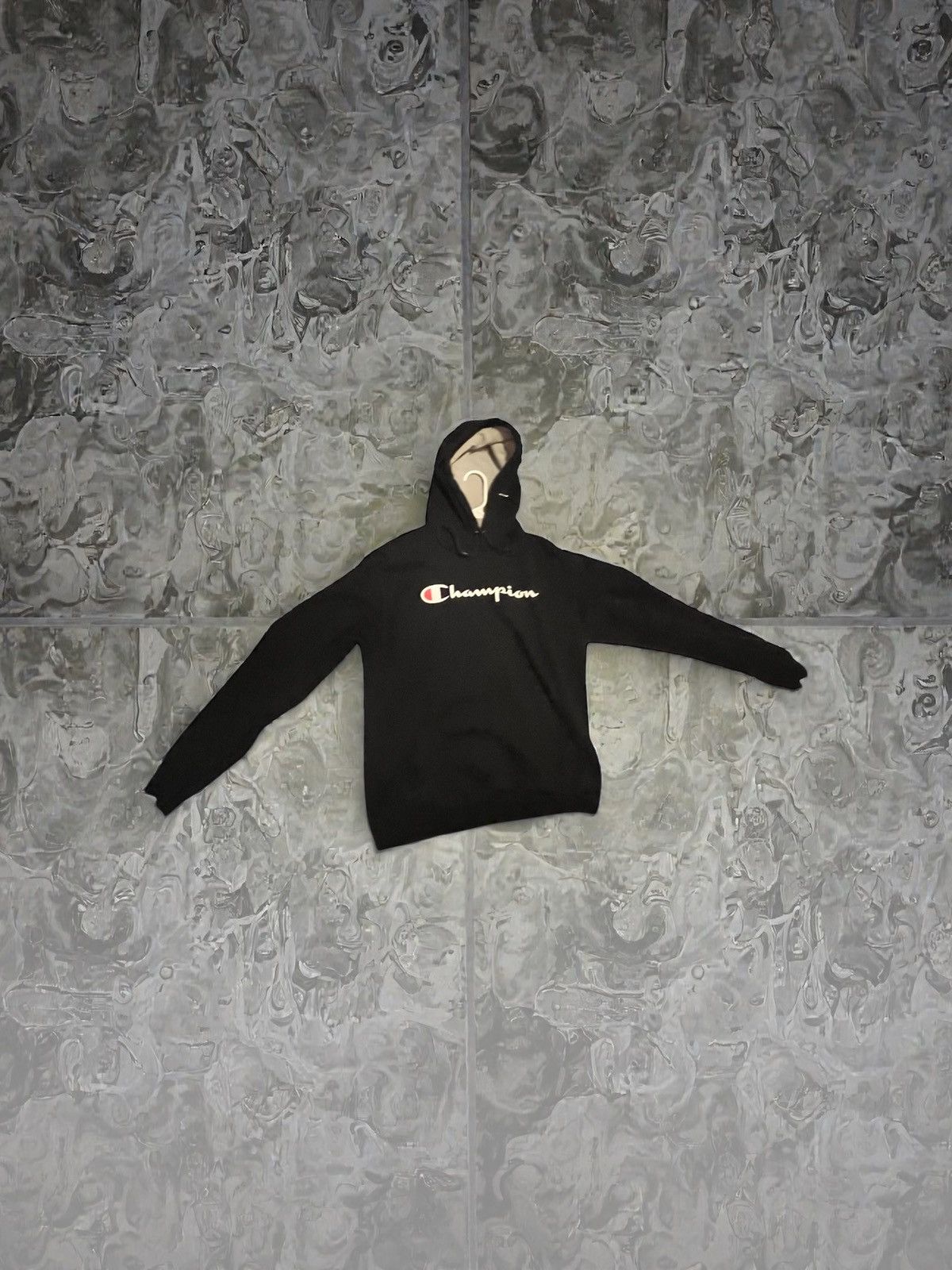 Champion Champion Black Pullover Hoodie (Classic Logo) Size US M / EU 48-50 / 2 - 1 Preview