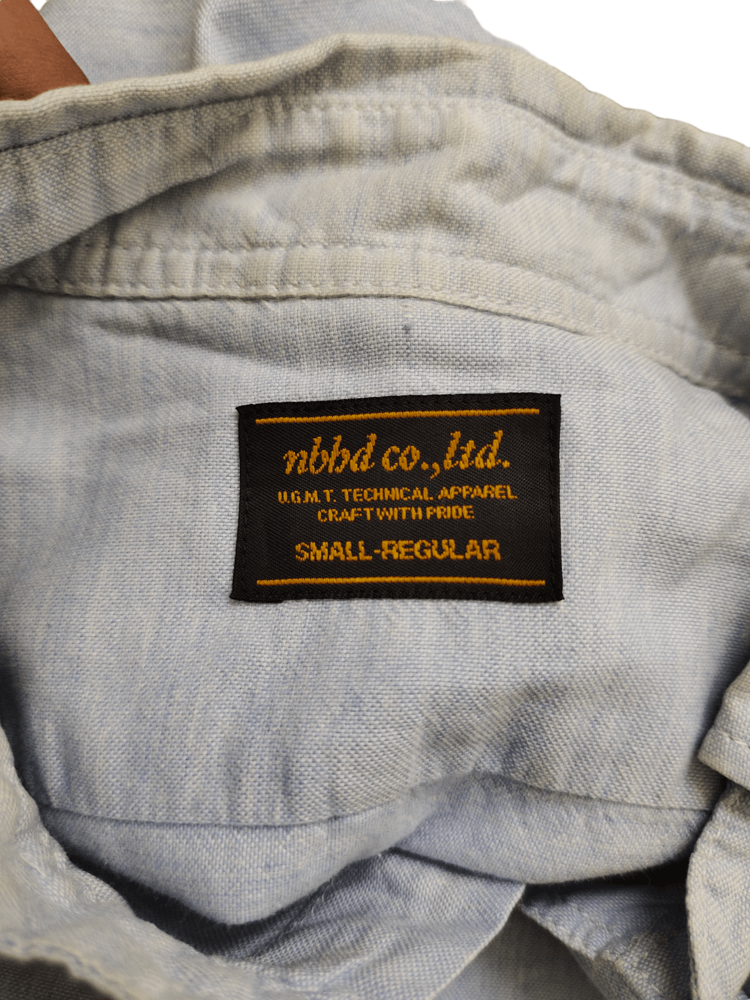 Neighborhood Vintage Neighborhood .Co Japan Chambray Denim Shirt Size US S / EU 44-46 / 1 - 14 Thumbnail