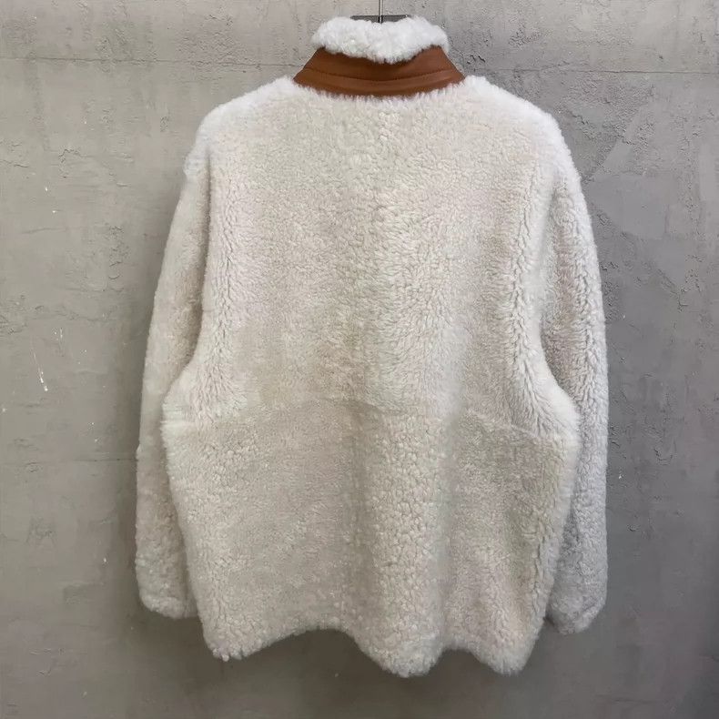 Loewe loewe beige fur-lined full-fur coat 2506-Nextarrow Size US S / EU 44-46 / 1 - 2 Thumbnail