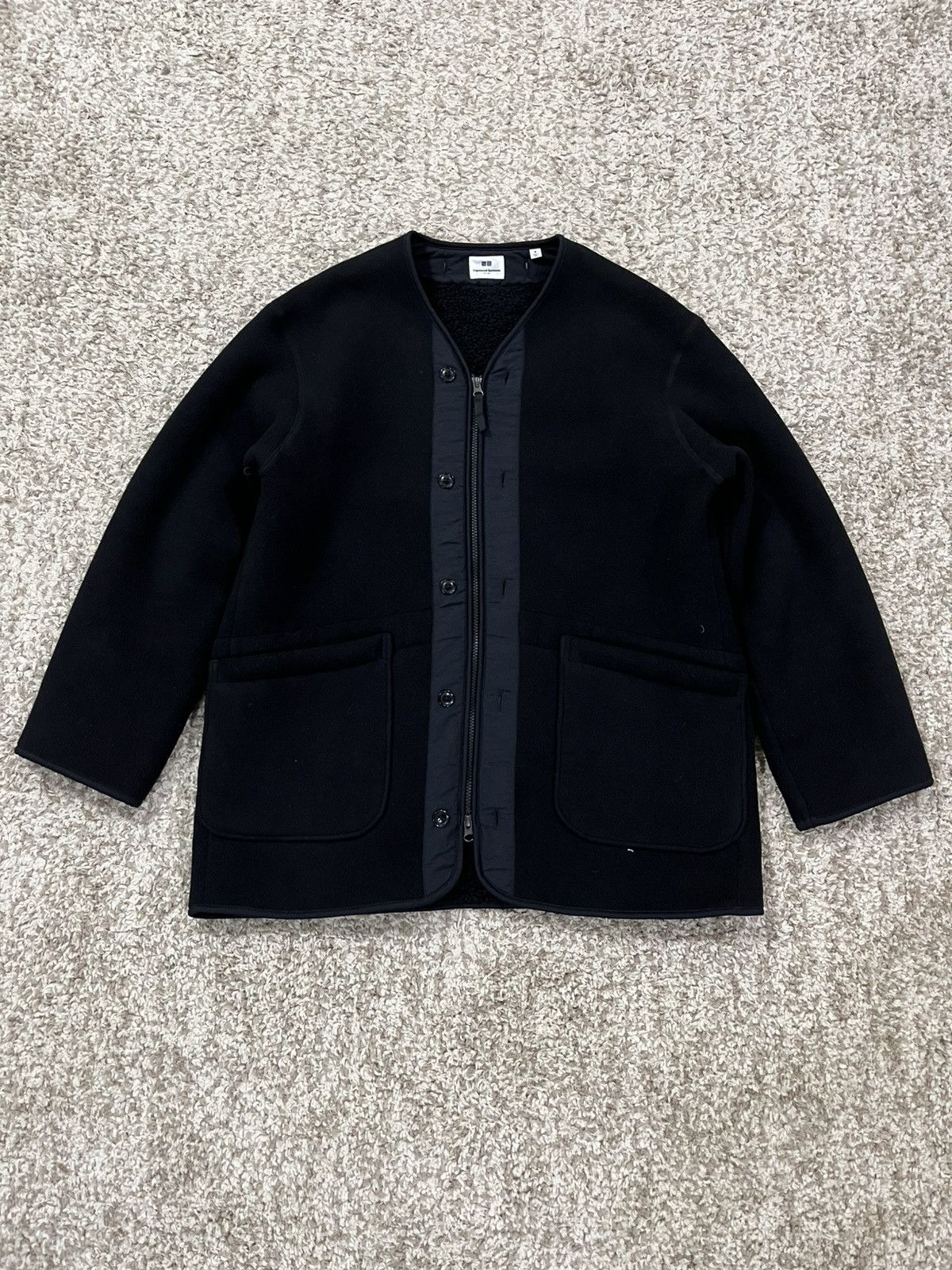 Engineered Garments × Uniqlo 🔥 FW2019 ENGINEERED GARMENTS X UNIQLO BLACK FLEECE JACKET Size US M / EU 48-50 / 2 - 1 Thumbnail