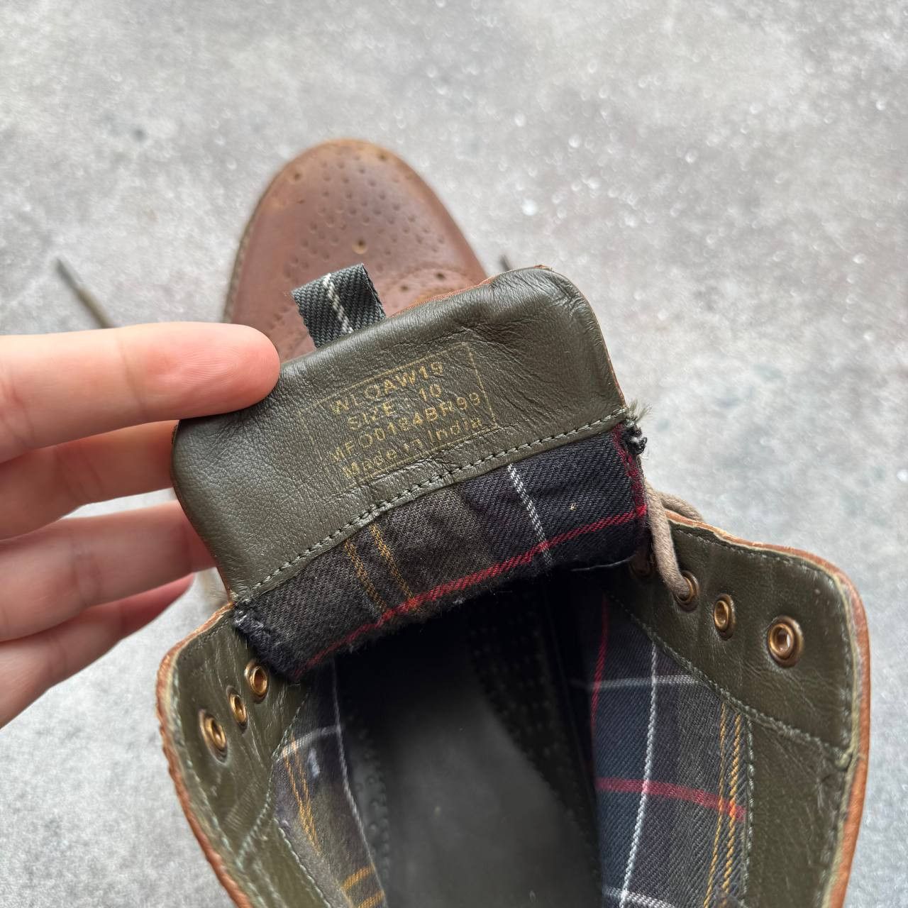 Barbour Barbour Belsay Brogue Ankle Boots Size US 11.5 / EU 44-45 - 13 Thumbnail