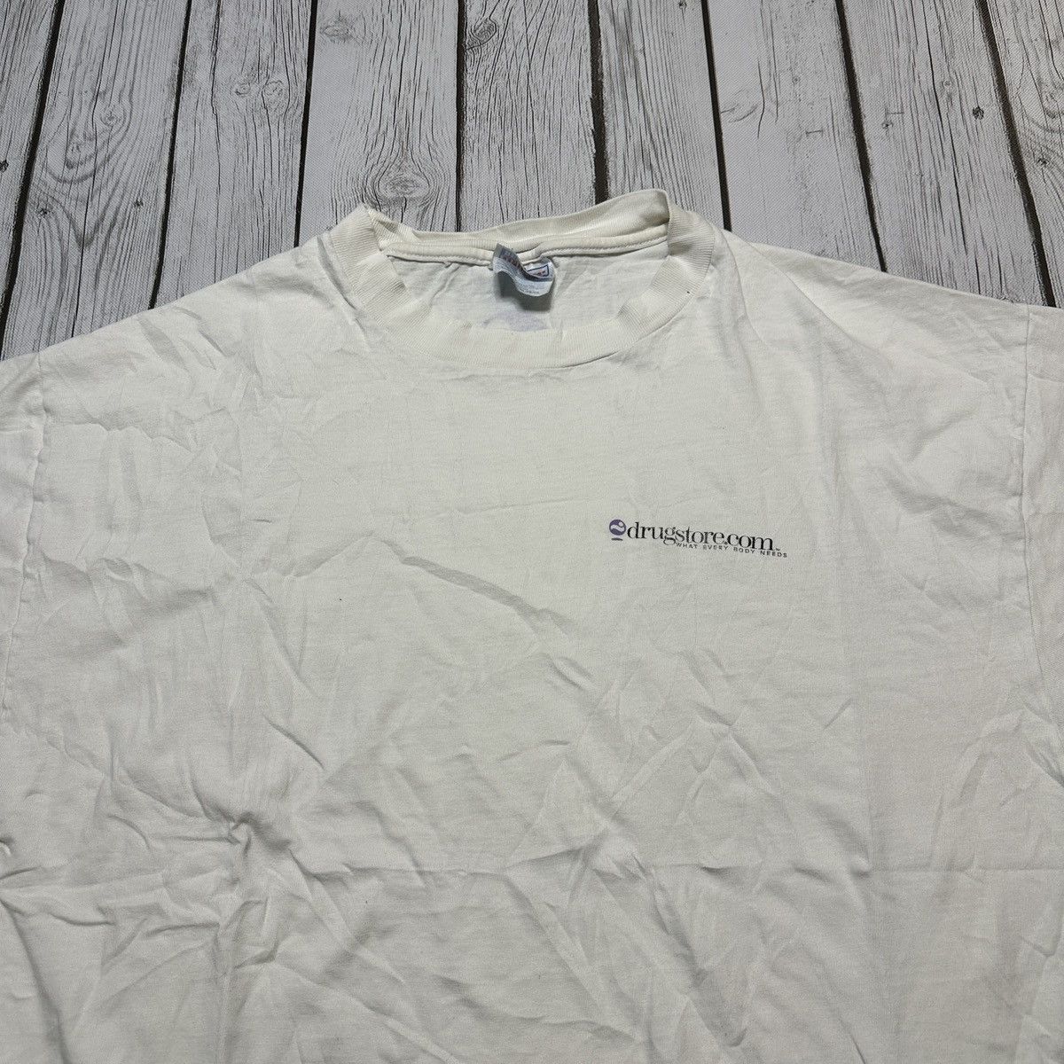 Hanes × Vintage Vintage Drugstore.com tee Size US XL / EU 56 / 4 - 3 Thumbnail