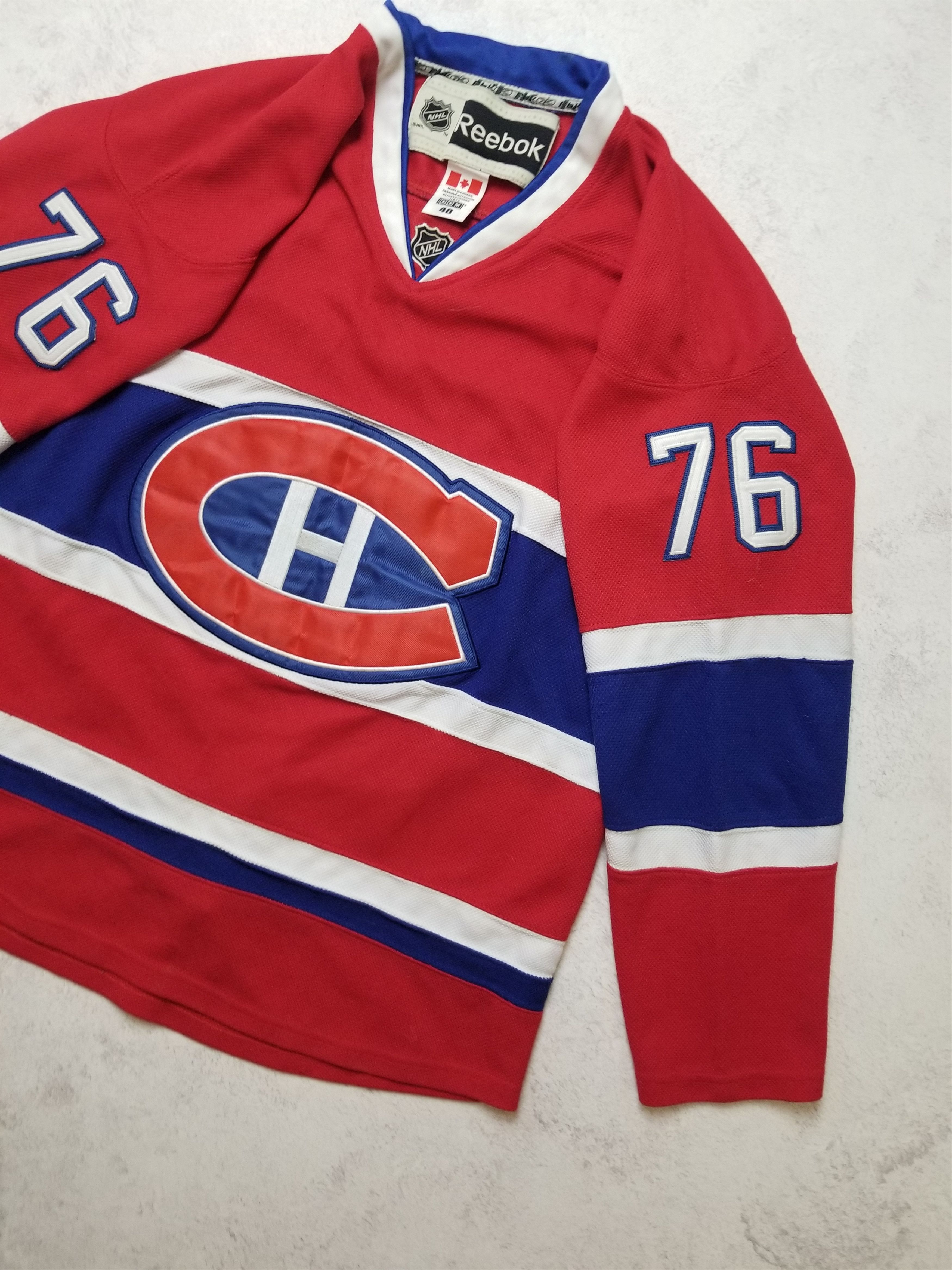 Reebok Montreal Canadiens Red #76 Subban NHL Hockey Size US M / EU 48-50 / 2 - 4 Thumbnail
