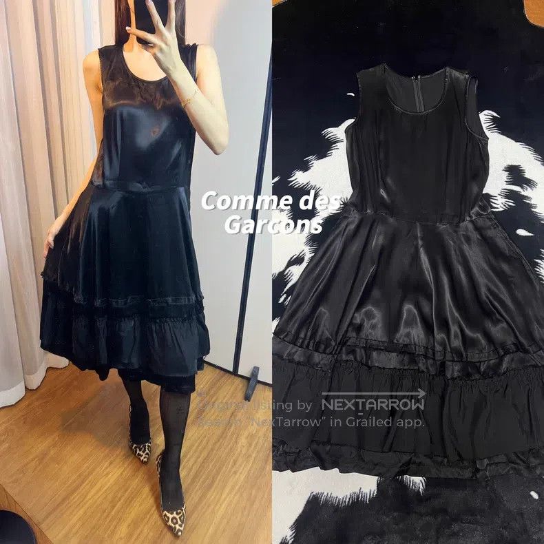 Comme des Garcons Comme Des Garcons Glossy Layered Dress Size M / US 6-8 / IT 42-44 - 1 Thumbnail