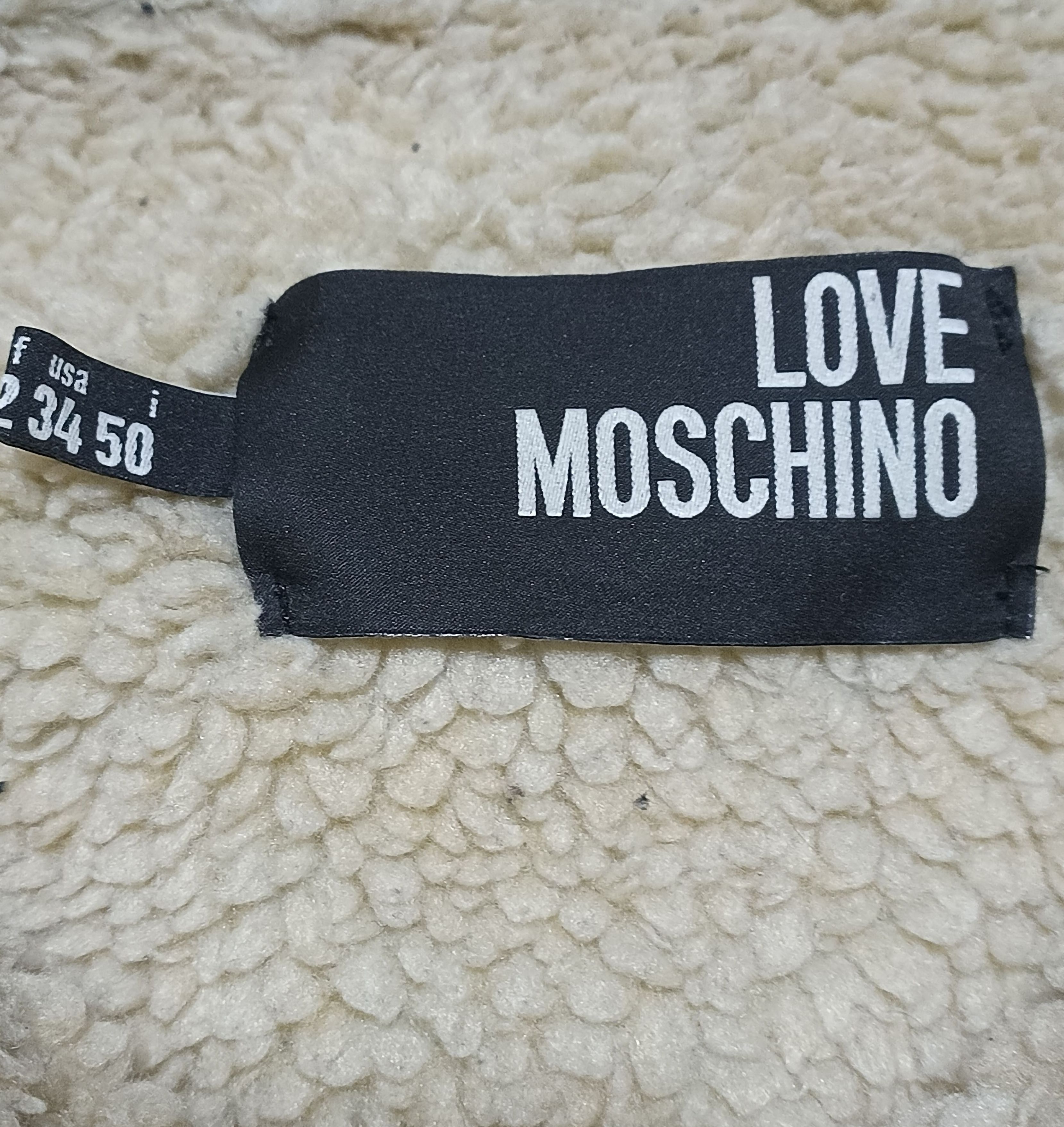 Moschino Moschino Denim Shearling Jacket Mens Size EU50 US34 Size US M / EU 48-50 / 2 - 15 Thumbnail