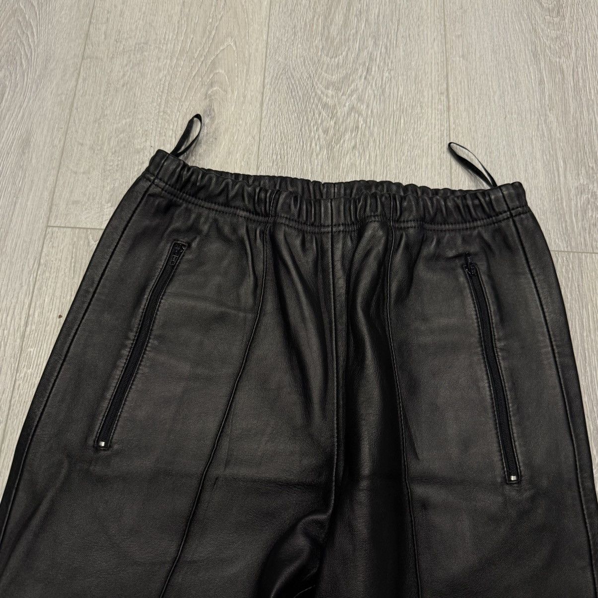 Balenciaga Vintage Leather Biker Pants Balenciaga Size 26" / US 2 / IT 38 - 11 Thumbnail