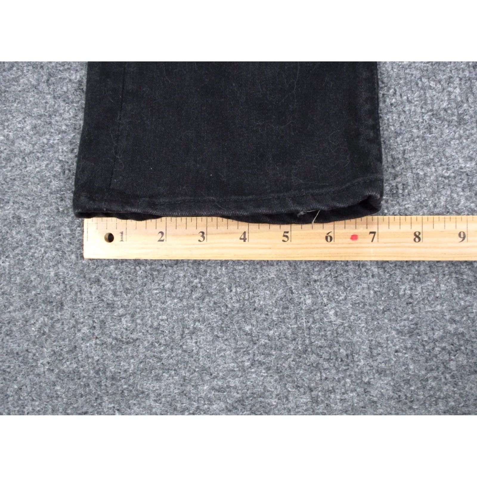 Imogene + Willie Imogene + Willie Jeans Womens 28 Black Denim Bootcut Straight 5-Pocket USA Made Size 28" / US 6 / IT 42 - 5 Thumbnail