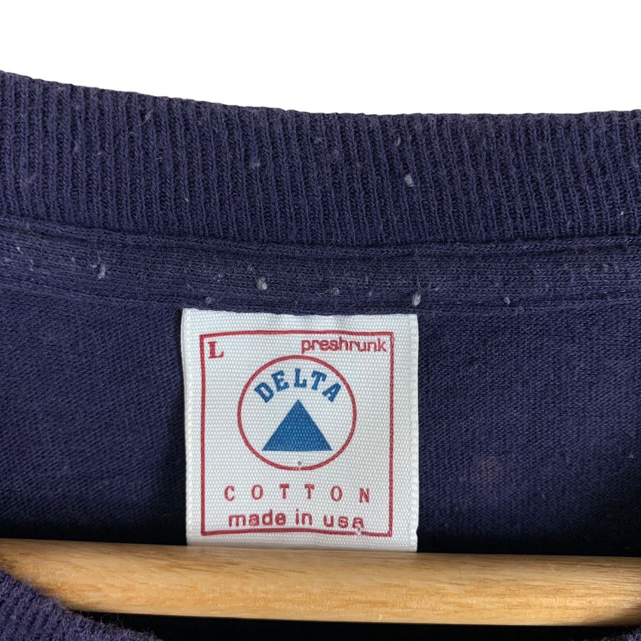 Delta × Vintage Vintage 90s Wording tees Size US L / EU 52-54 / 3 - 3 Thumbnail