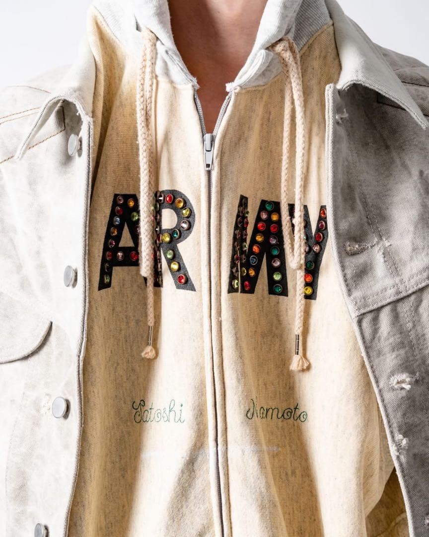 Satoshi Nakamoto SATOSHI NAKAMOTO Other Sense Army Hoodie M/L Size US L / EU 52-54 / 3 - 14 Thumbnail
