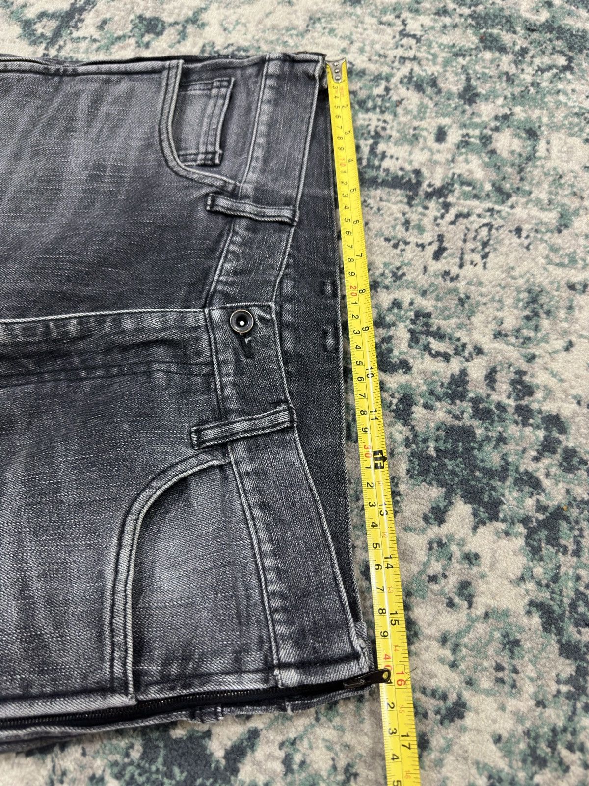 ato Aatoo Modeled By Masayori Matsumo Hybrid Zipper Flared Denim Size US 32 / EU 48 - 25 Thumbnail