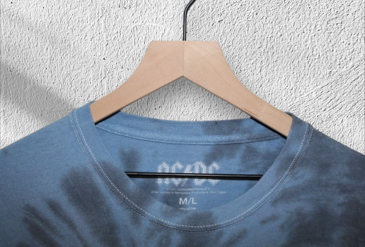 AC/DC AC/DC 1981 World Tour Tie-Dye Retro Tee Large Size US L / EU 52-54 / 3 - 3 Thumbnail