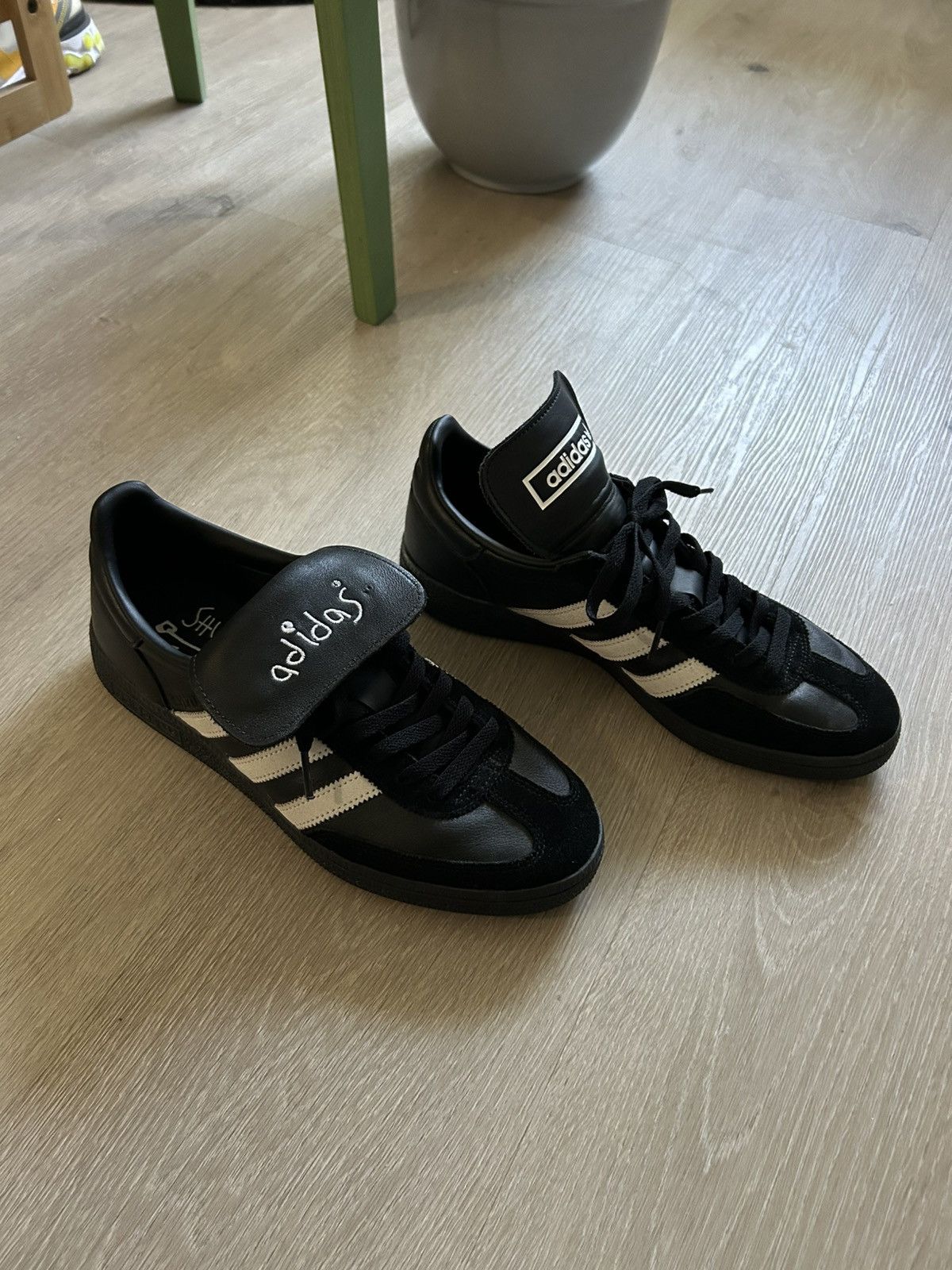 Adidas Adidas SHUKYU x E-WAX x Handball Spezial Samba Core Black | Grailed