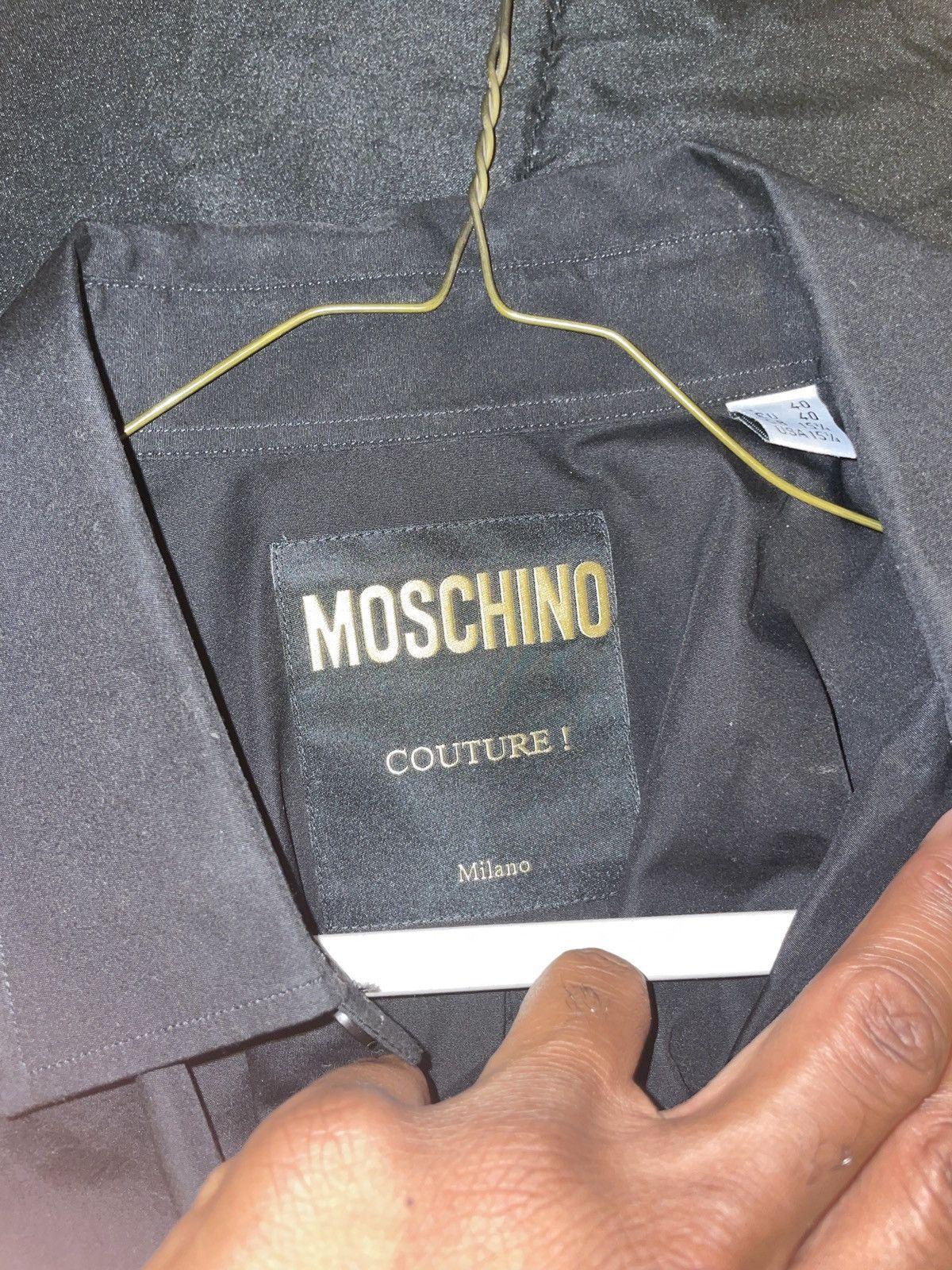 Moschino Moschino couture Milano Size US L / EU 52-54 / 3 - 3 Thumbnail