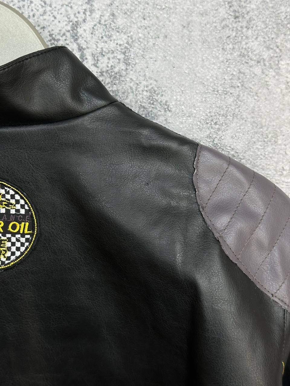 No Fear No Fear Racing Faux Leather Jacket Moto Biker Patches Zip Size US S / EU 44-46 / 1 - 9 Thumbnail