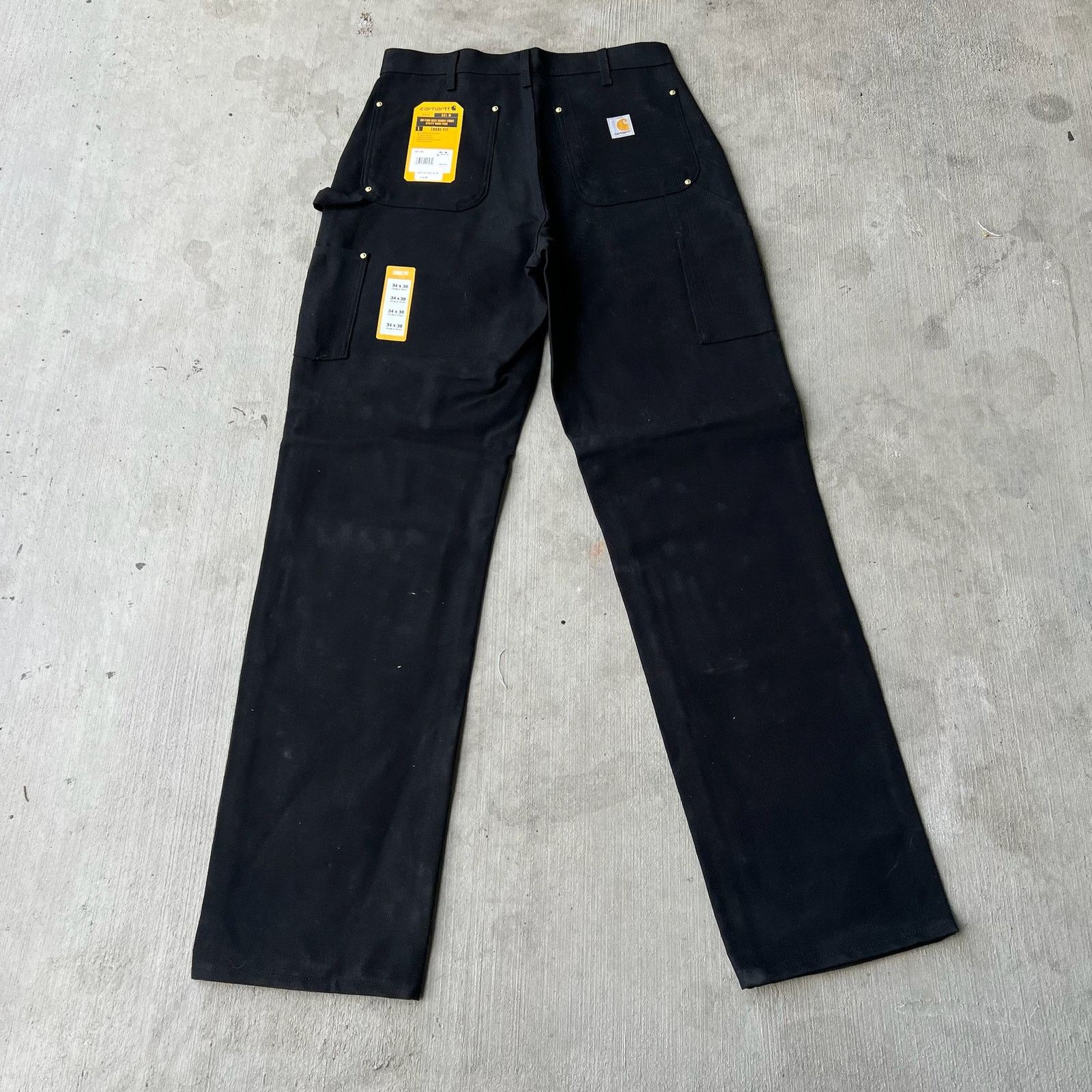 Carhartt × Vintage Carhartt black double knee work wear carpenter pants Size US 34 / EU 50 - 4 Thumbnail