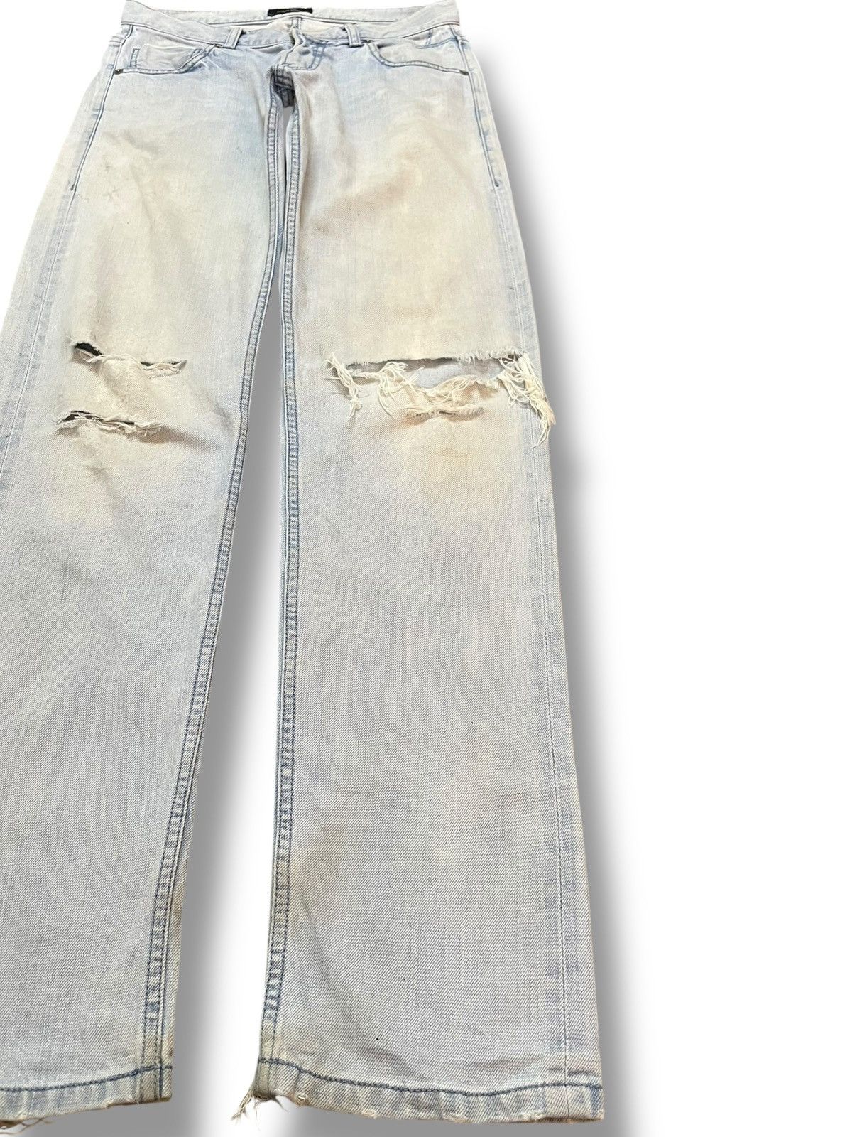 JOSEPH HOMME Vintage Joseph Homme Selvedge Faded Distressed Denim Size US 30 / EU 46 - 4 Thumbnail