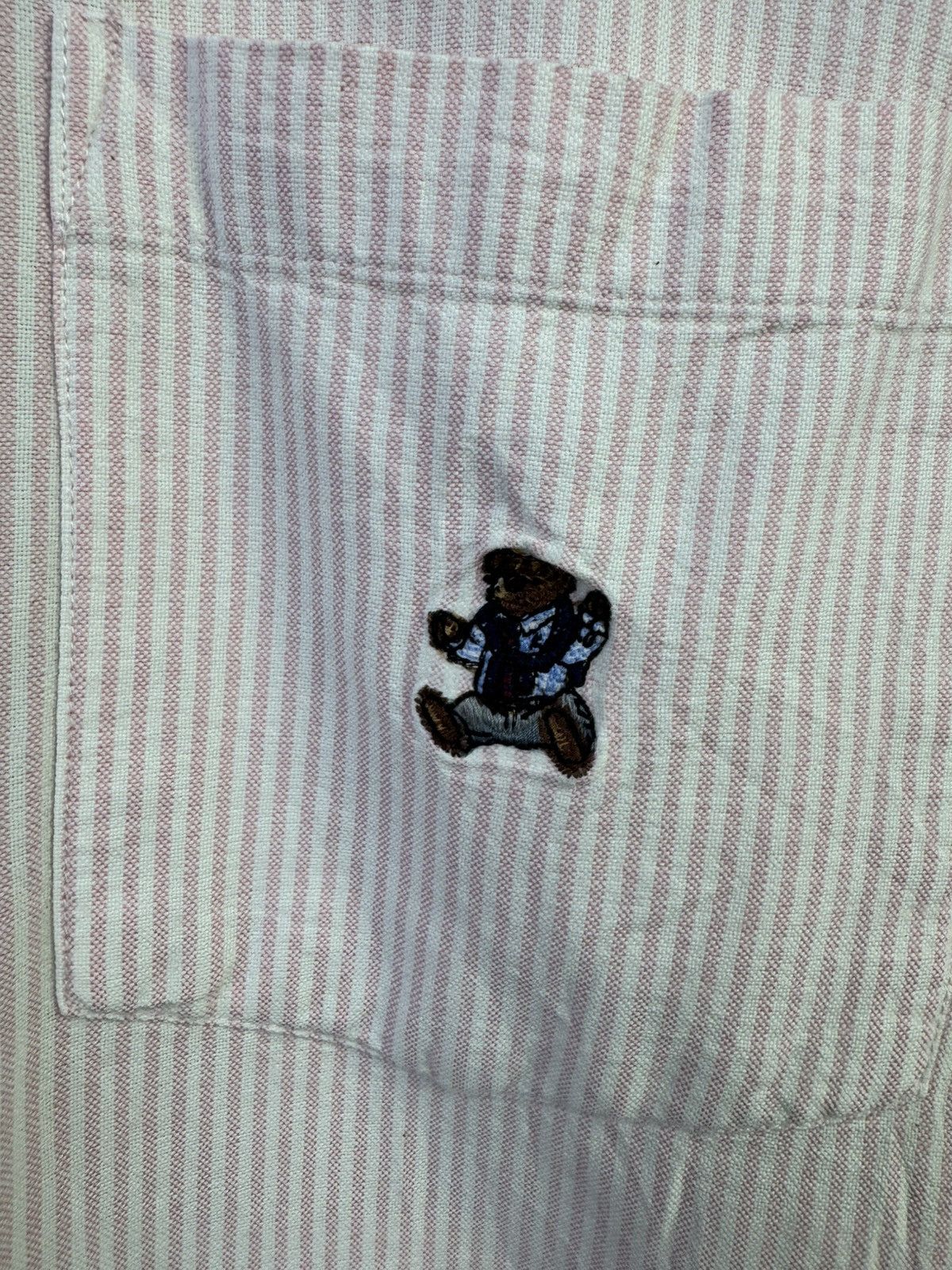 Polo Ralph Lauren Polo shirt jacket teddy bear oxford stripe pajamas Size S / US 4 / IT 40 - 3 Thumbnail