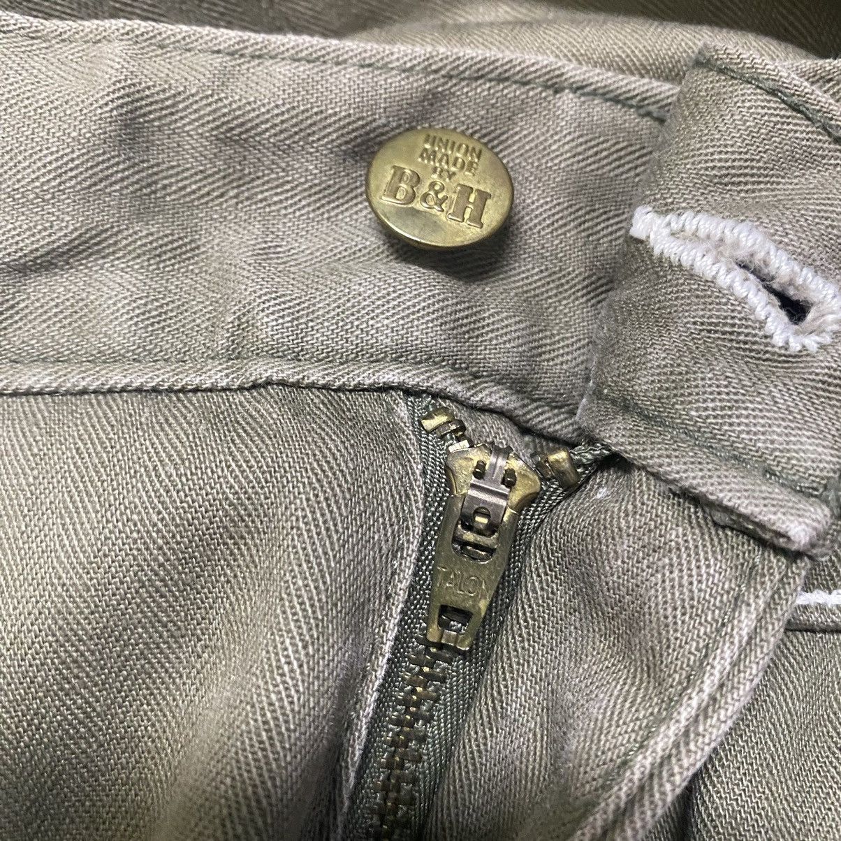 Vintage BALANCE+HARMONY KEMPEL Union Made HBT Work Pants Sunfaded Size US 30 / EU 46 - 17 Thumbnail