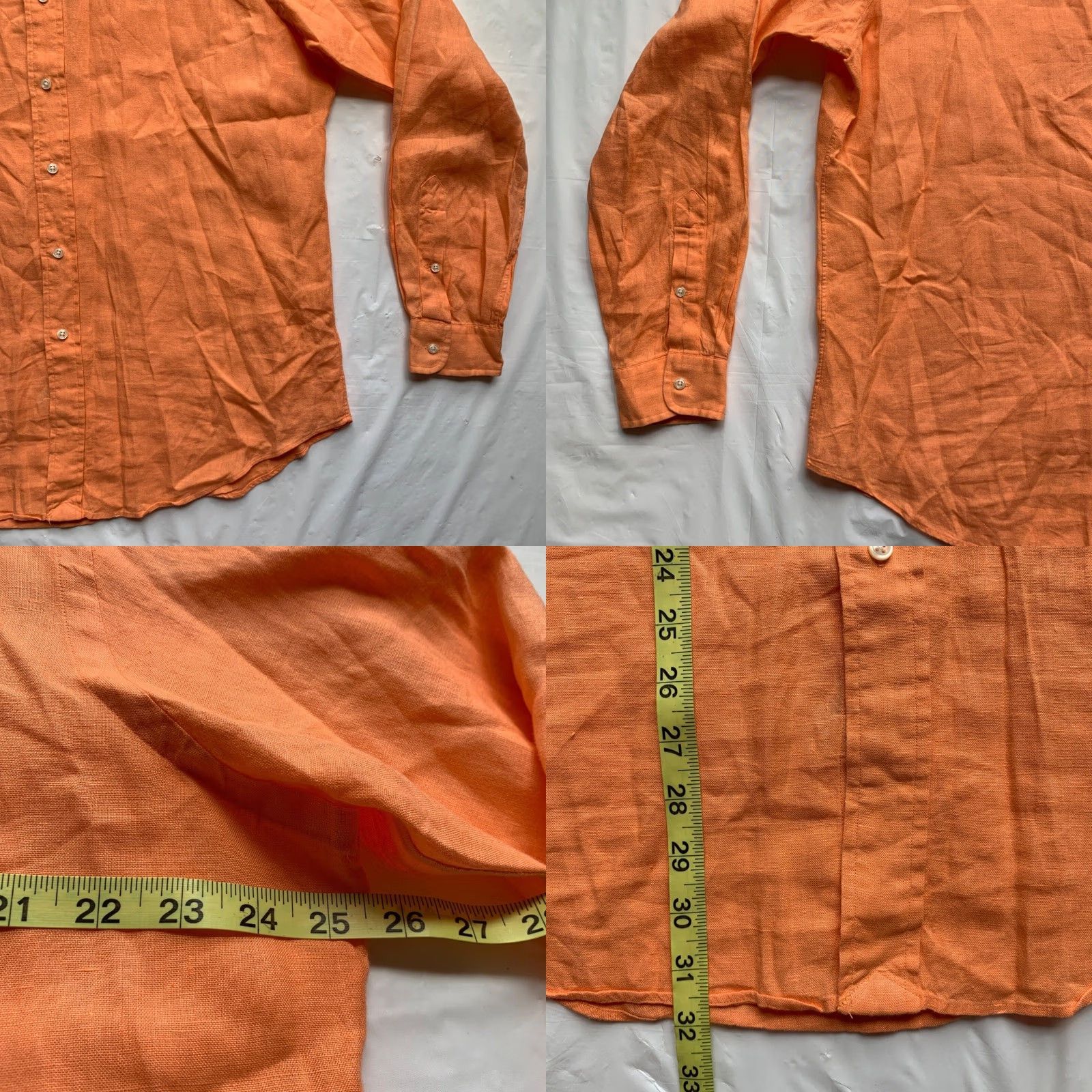 Ralph Lauren Ralph Lauren 100% Linen Shirt Mens Large Classic Fit Button Up Long Sleeve NEW Size US L / EU 52-54 / 3 - 8 Thumbnail