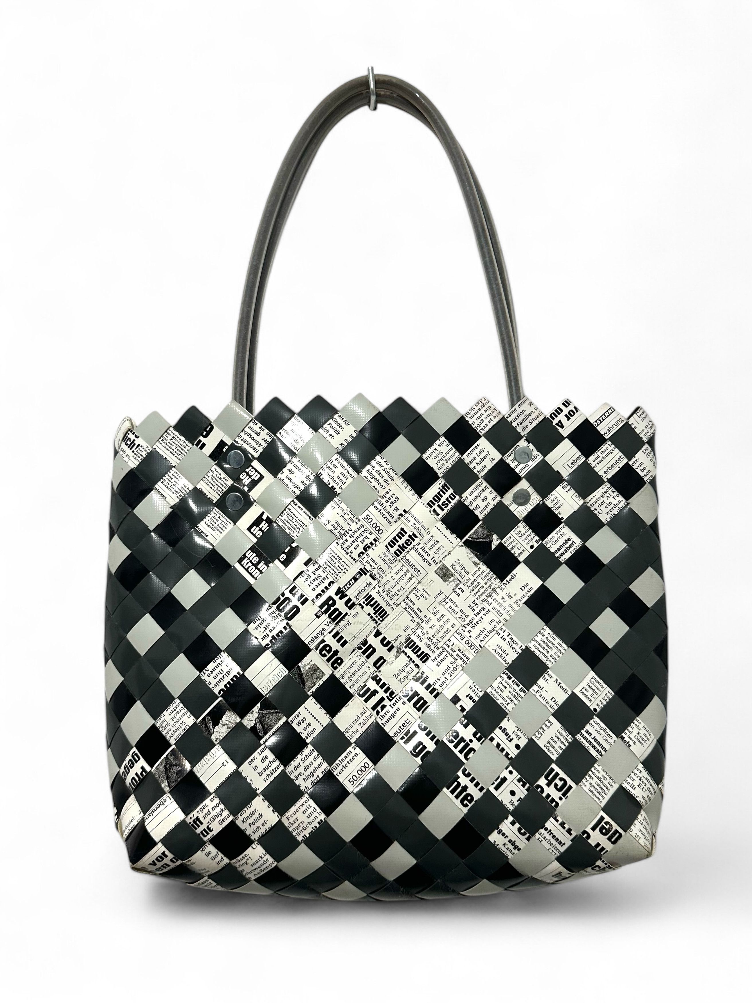 Freitag × Handmade × Other Upcycled Woven Truck Tarps Tote Bag Size ONE SIZE - 2 Thumbnail