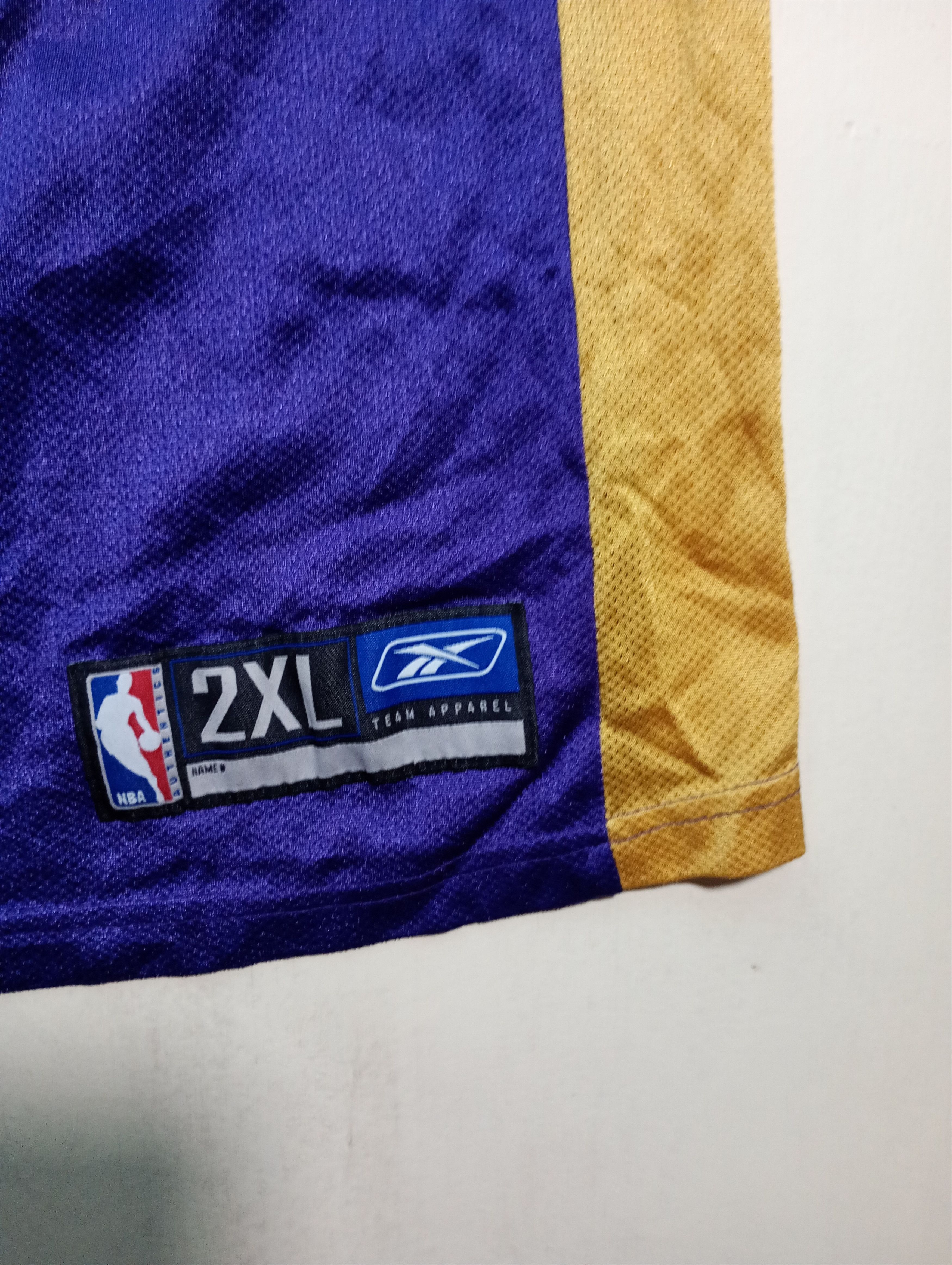 NBA × Reebok Reebok LA Lakers Jersey 8 Kobe Bryant 2002-2004 Size US XXL / EU 58 / 5 - 5 Thumbnail